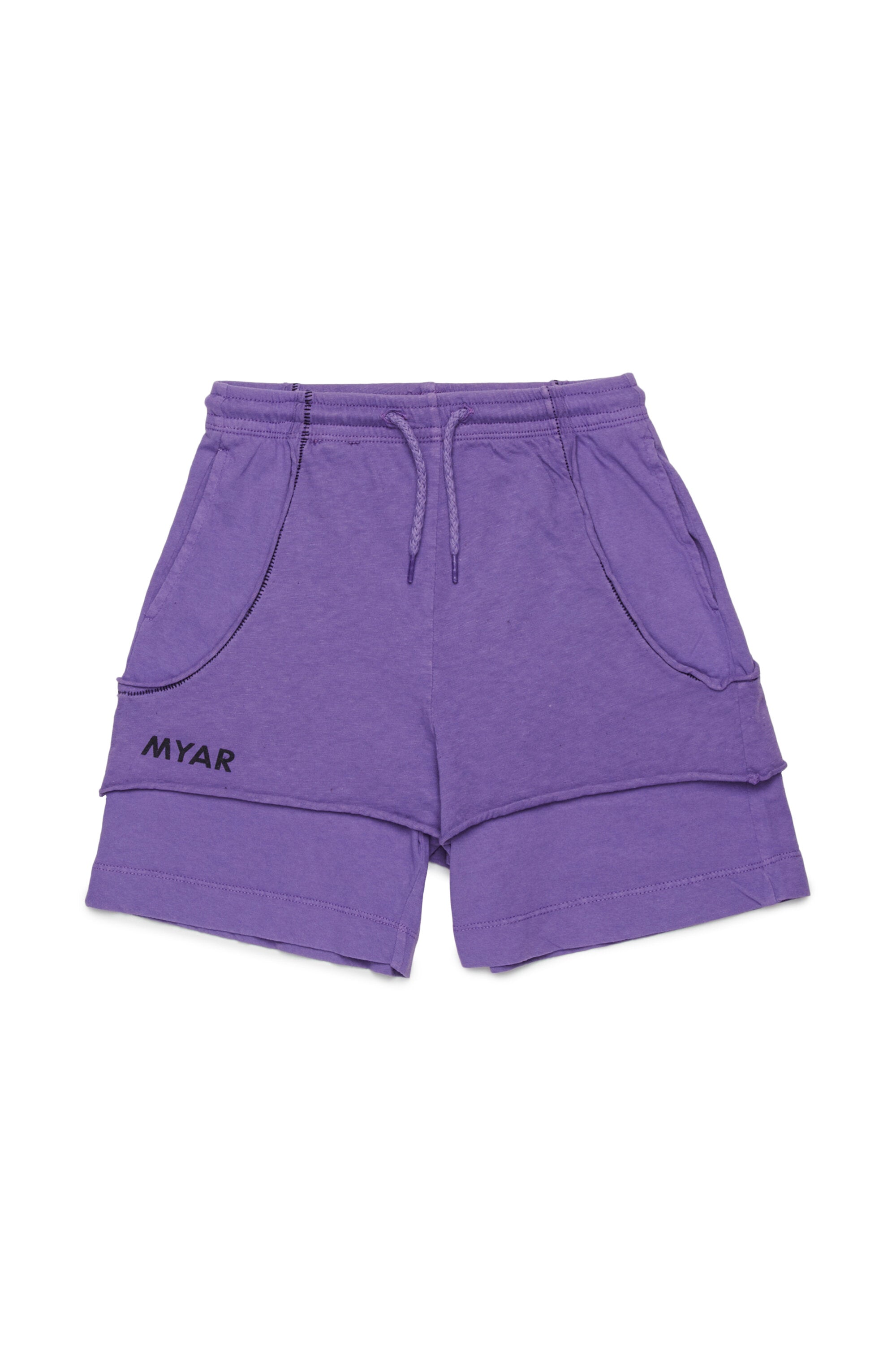 Shorts en molleton avec logo