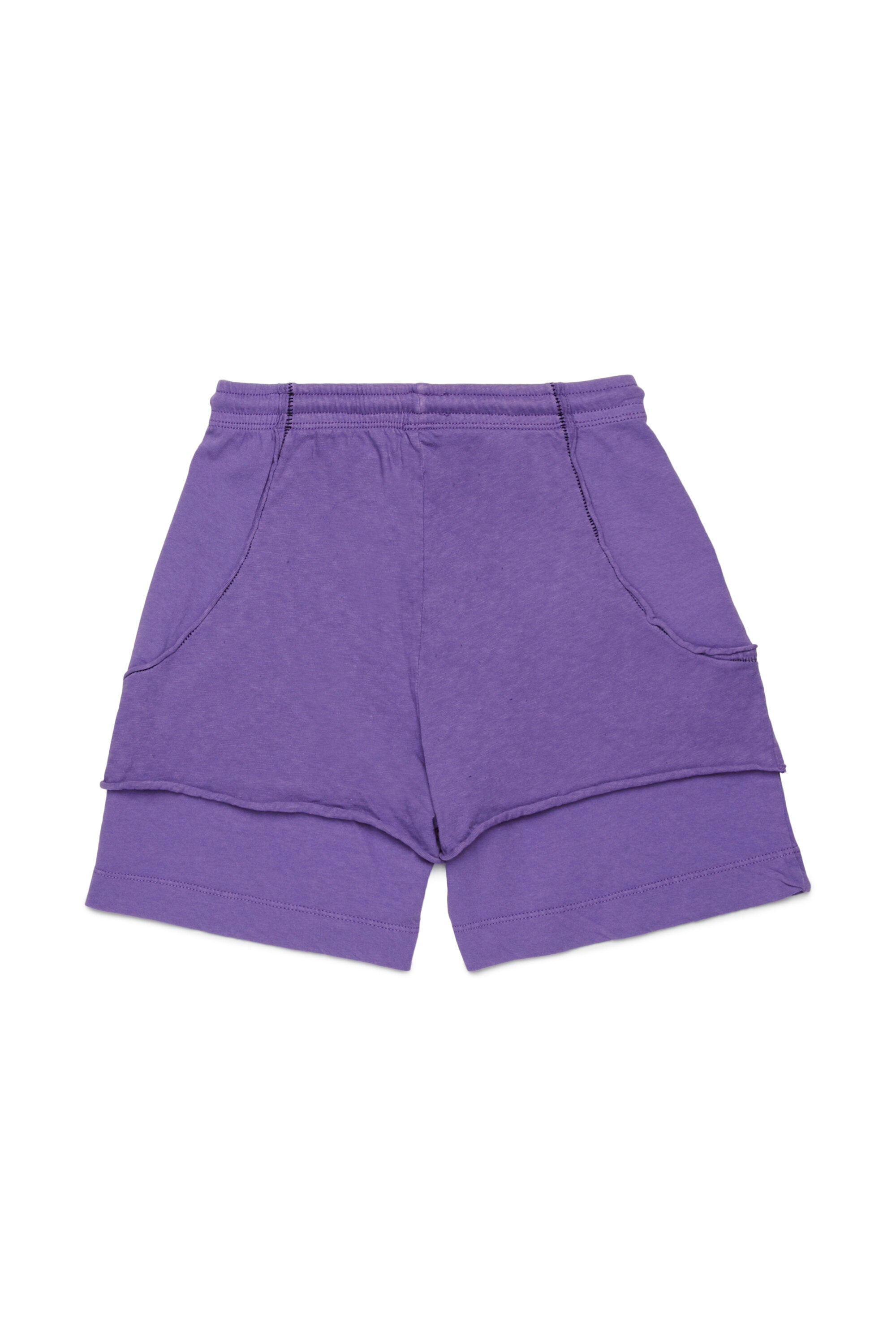 Shorts en molleton avec logo