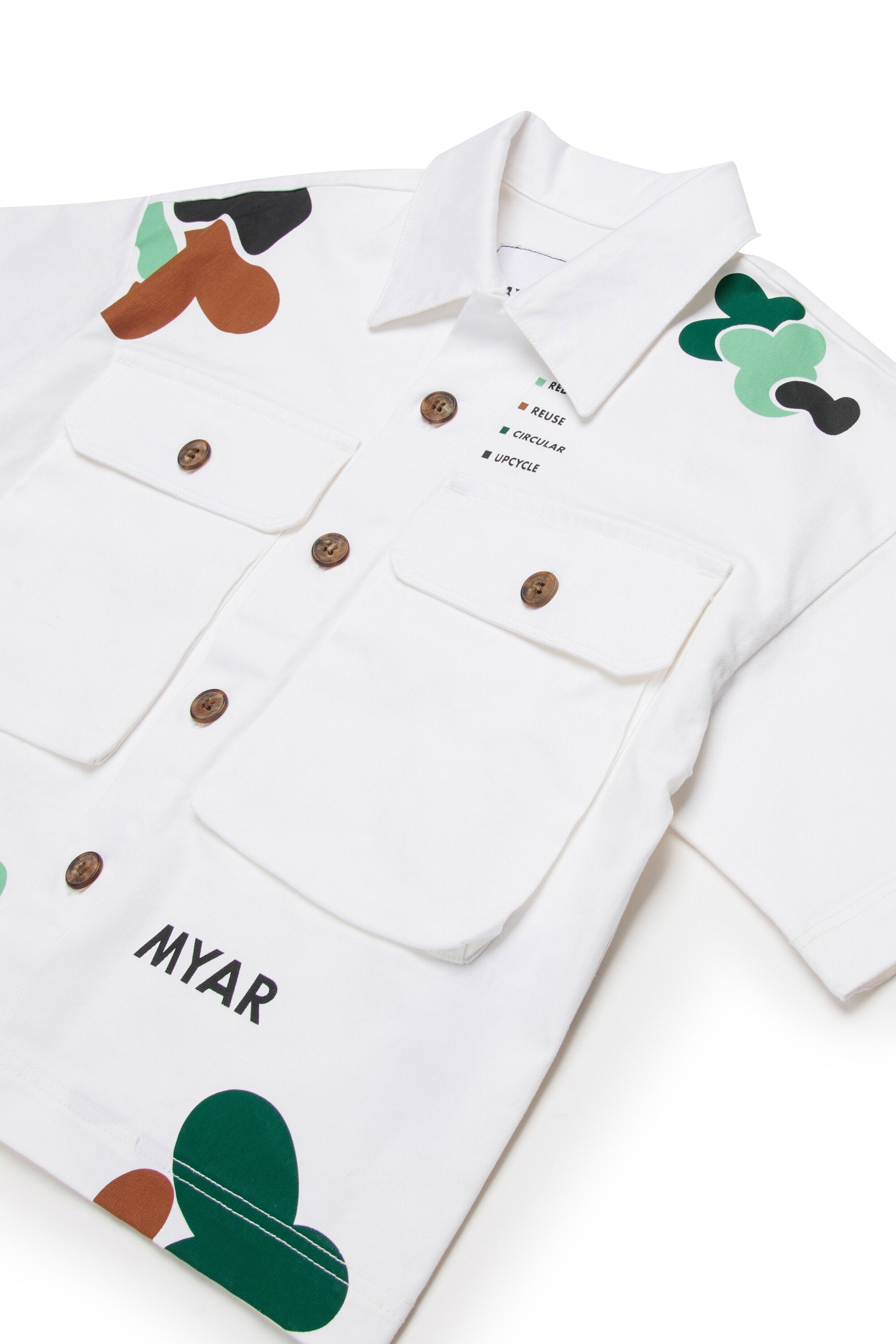 Camicia manica corta multitasche