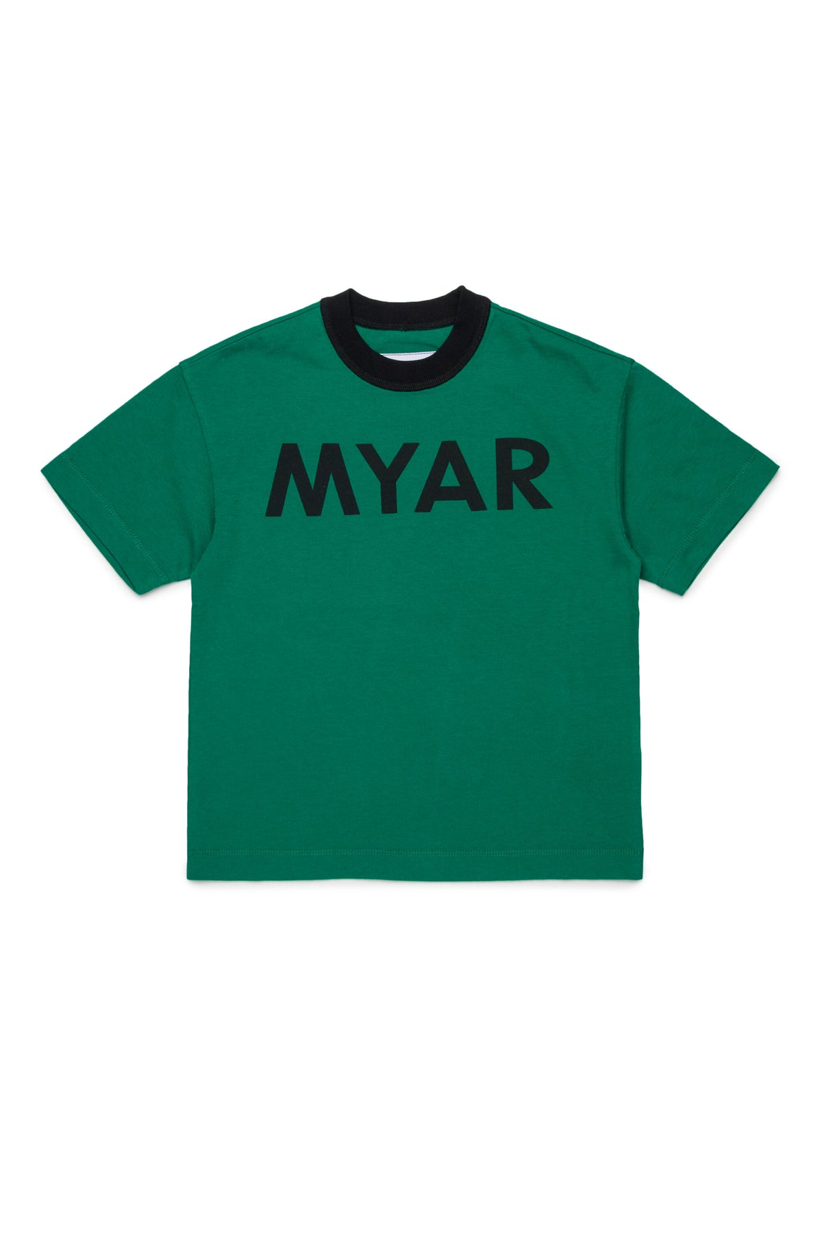 Camiseta de cuello redondo con logo