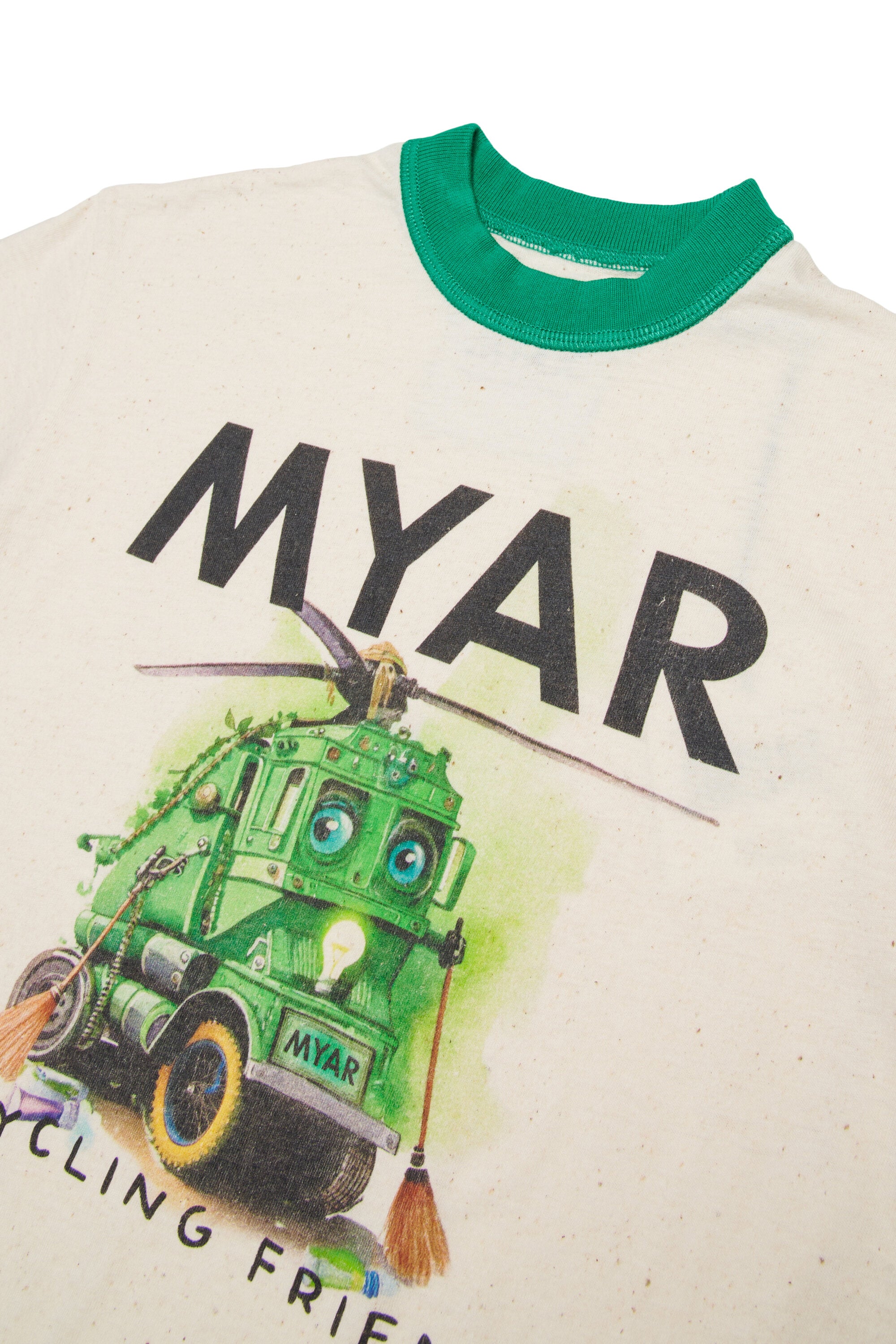 T-Shirt mit Recycling-Freund-Druck