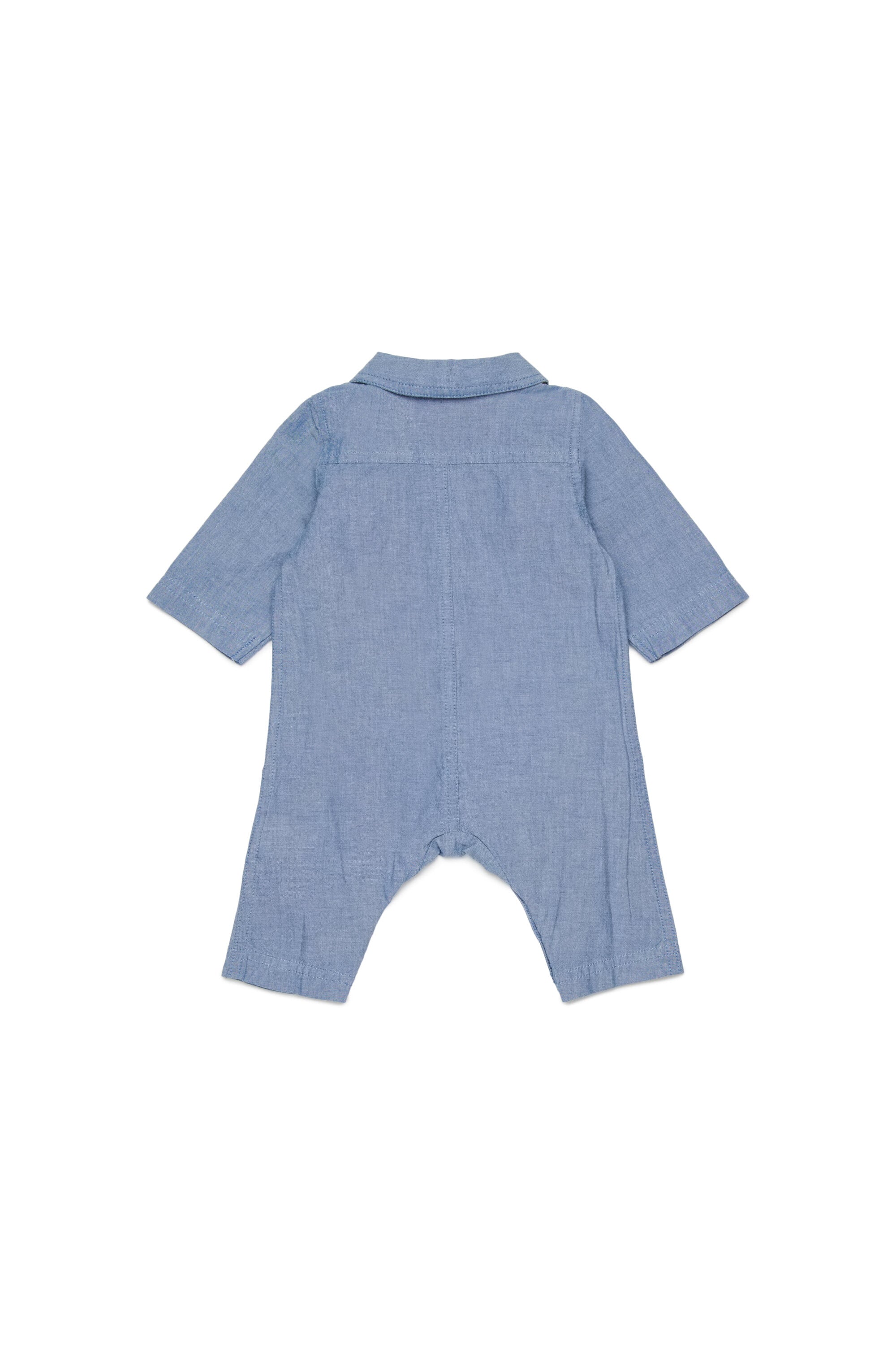 Tuta camicia con logo