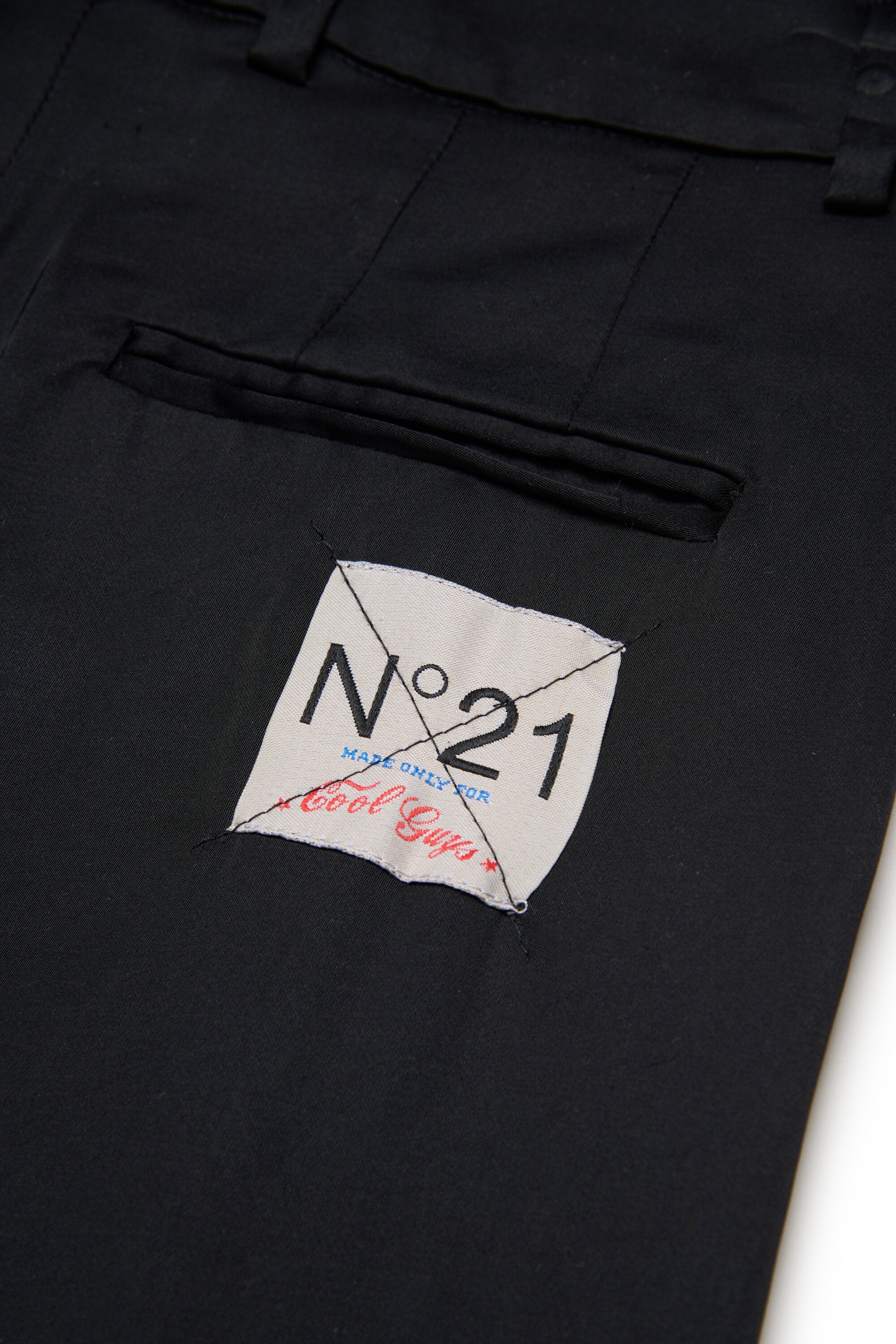 Pantalon palazzo en satin avec plis