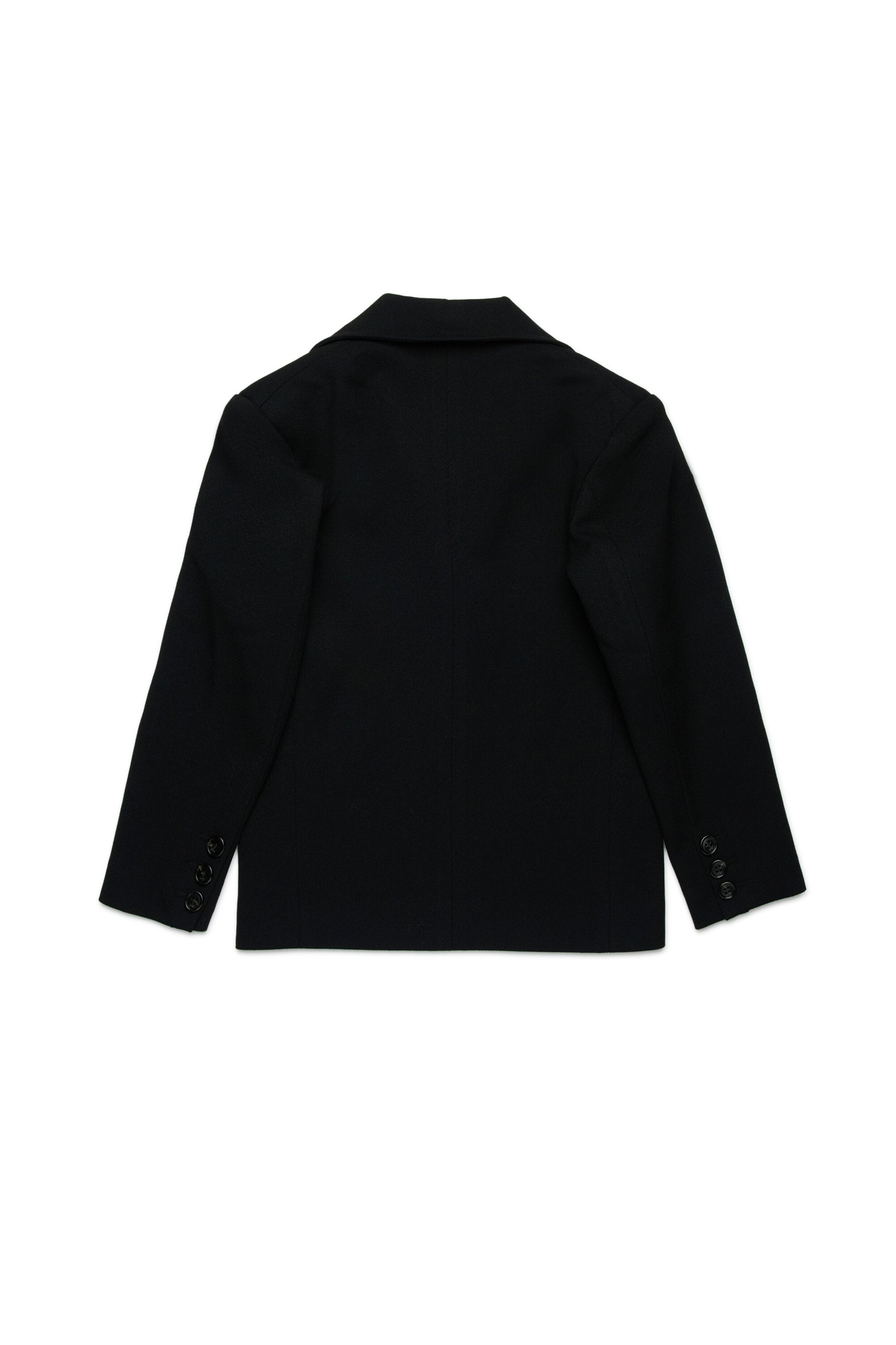 Giacca blazer monopetto in crêpe