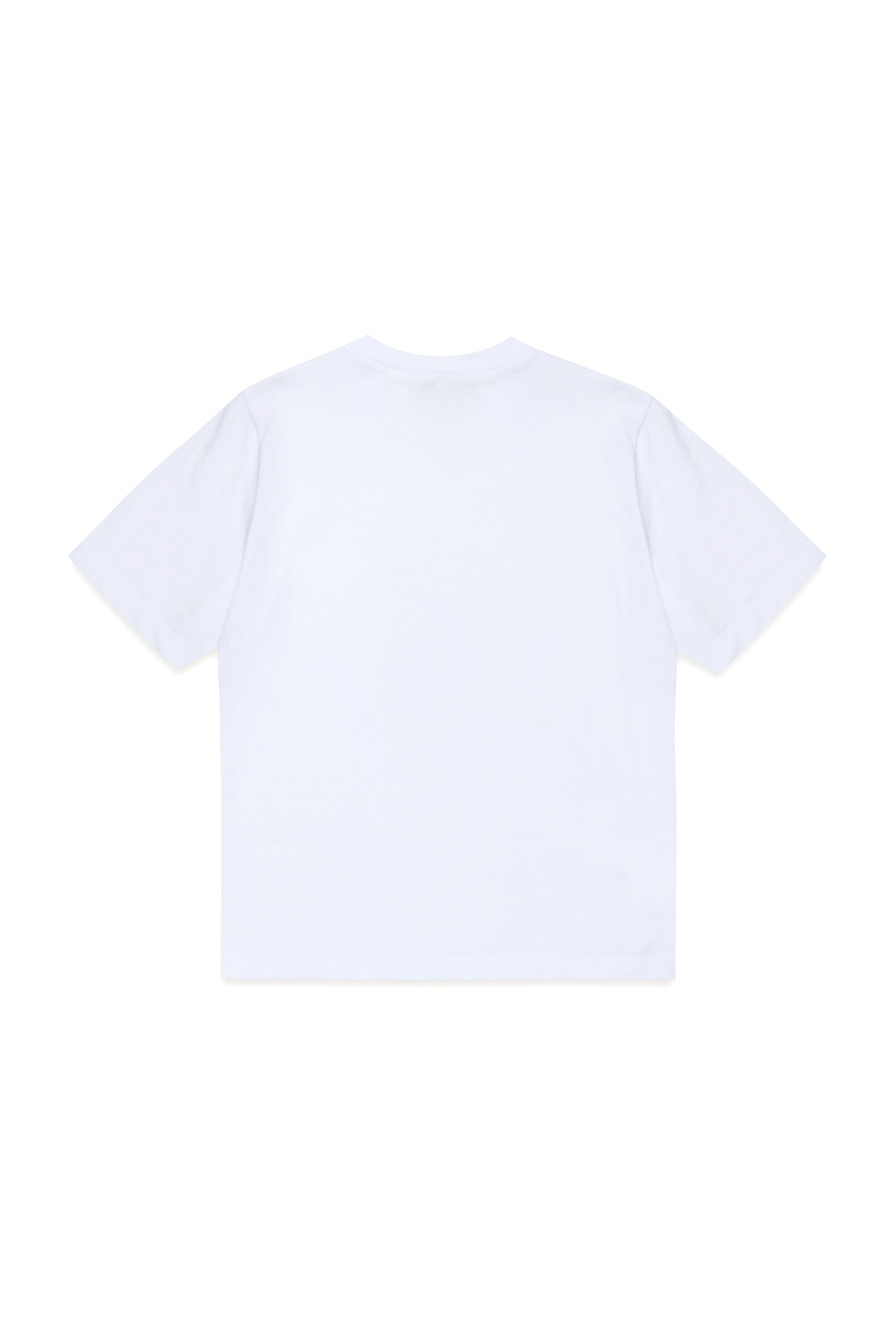 T-shirt in jersey con grafica floreale