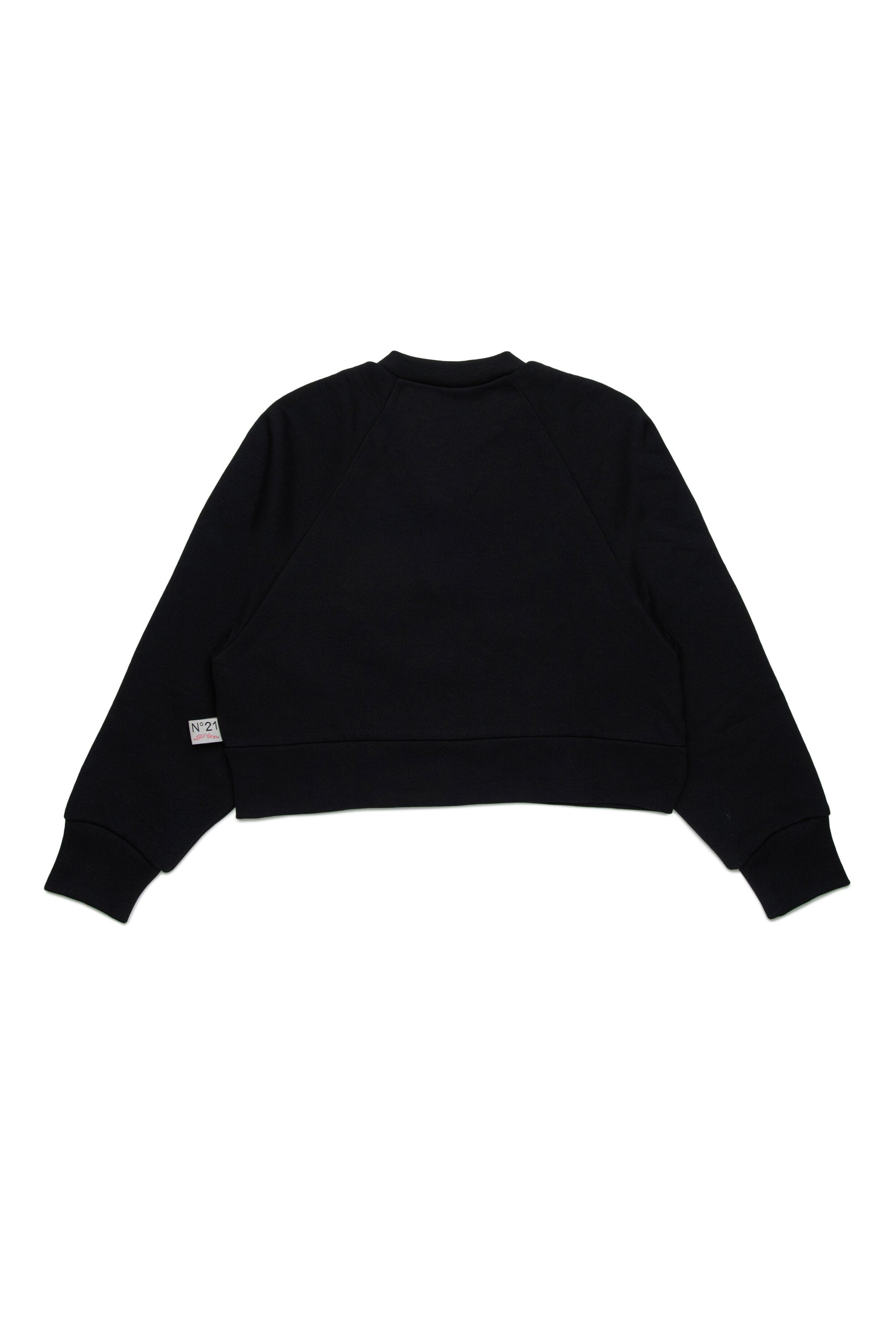 Sweat-shirt style cardigan avec boutons bijoux