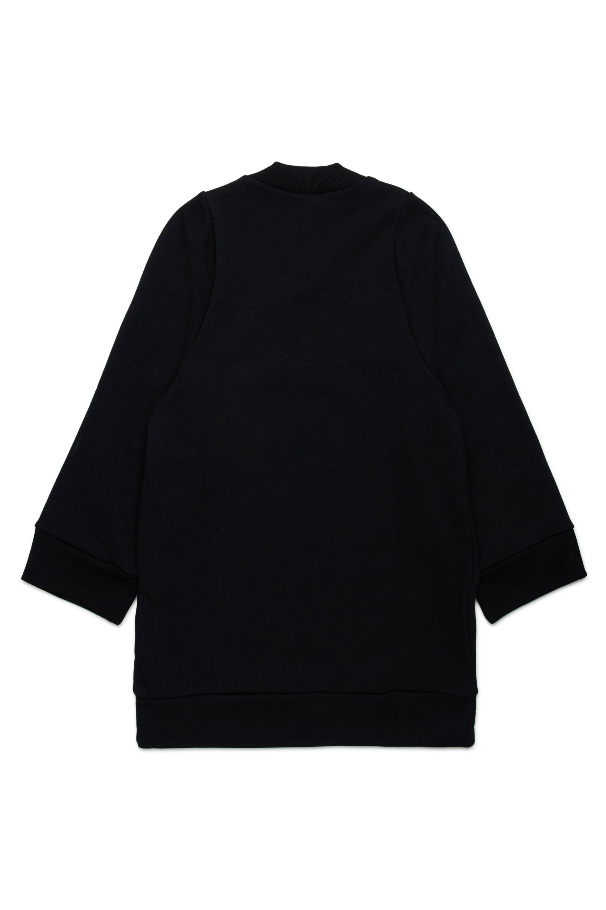 Robe longue en sweat-shirt à logo cursif