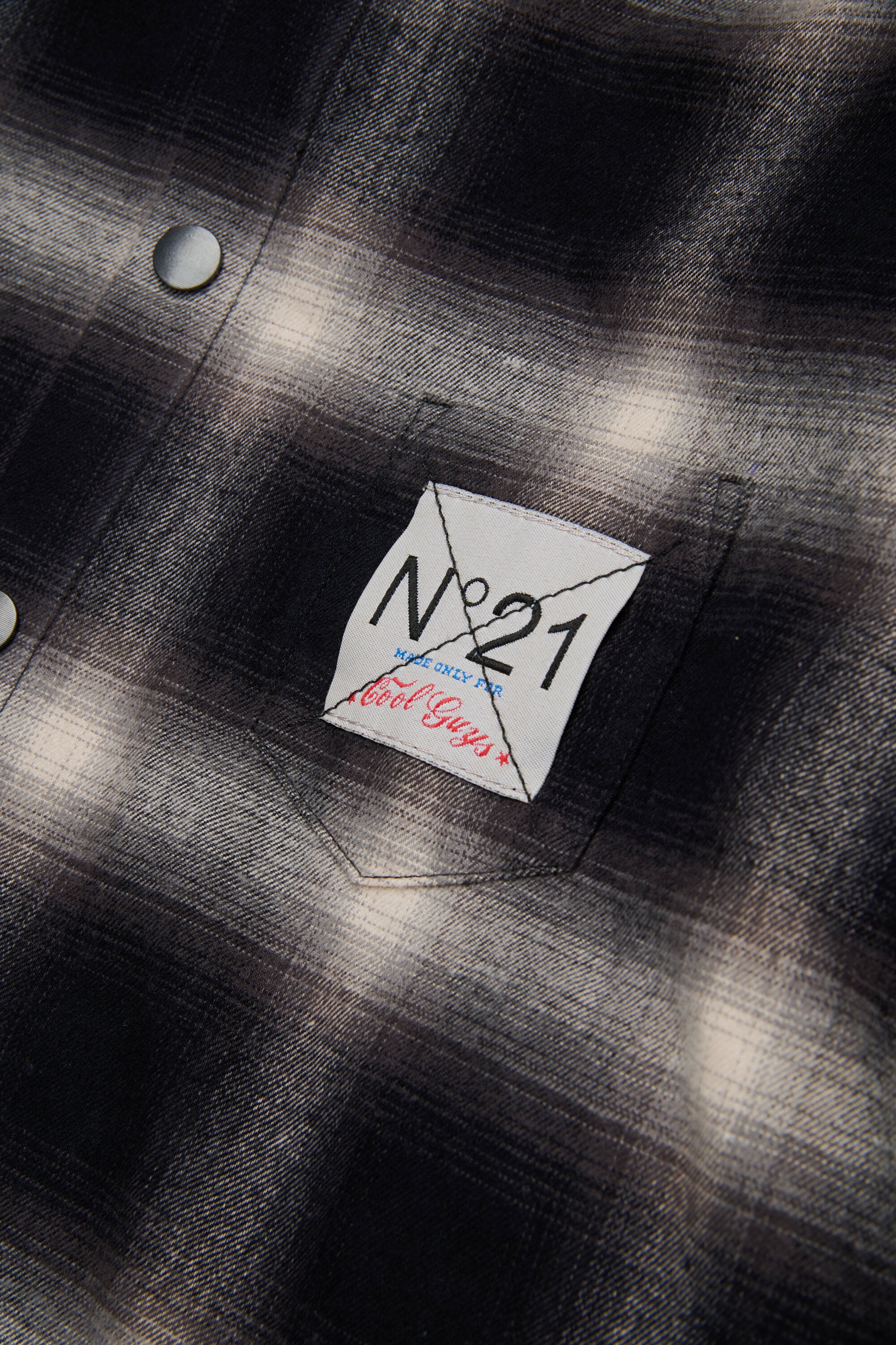 Overshirt in flanella a quadri