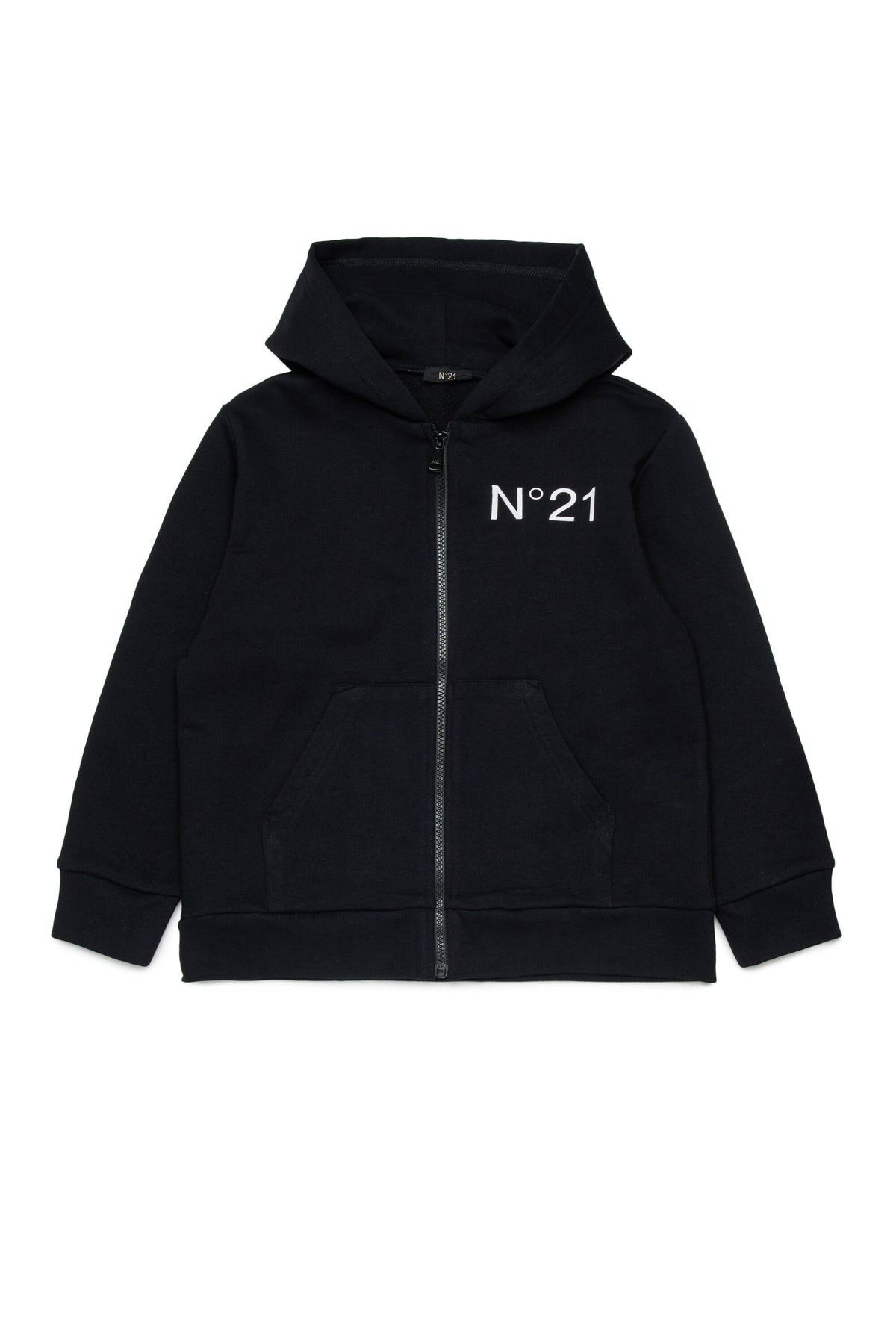 Felpa oversize con cappuccio e logo