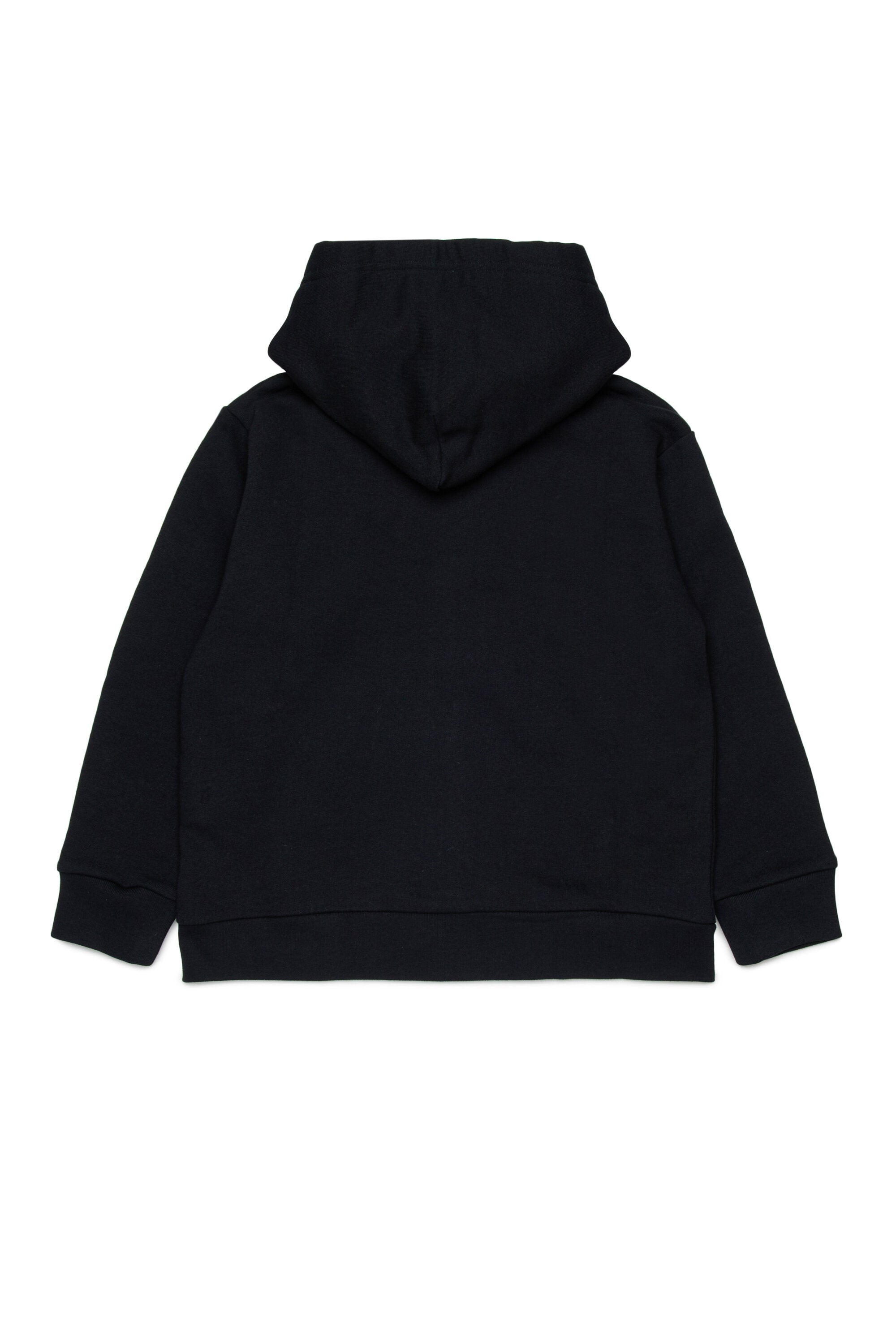 Sweatshirt mit Kapuze und Logo in Übergröße