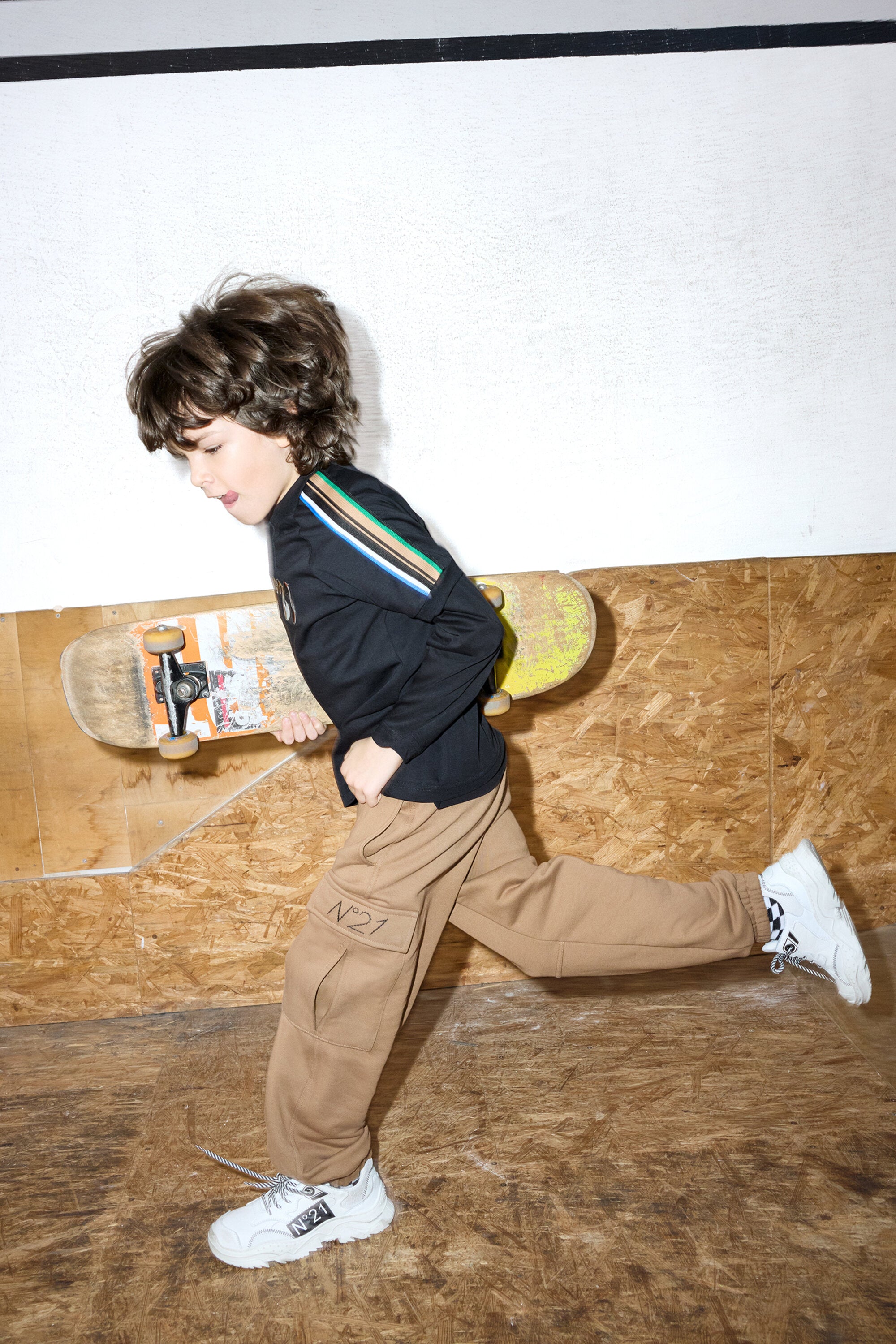 Pantalon de jogging en polaire avec poche maxi