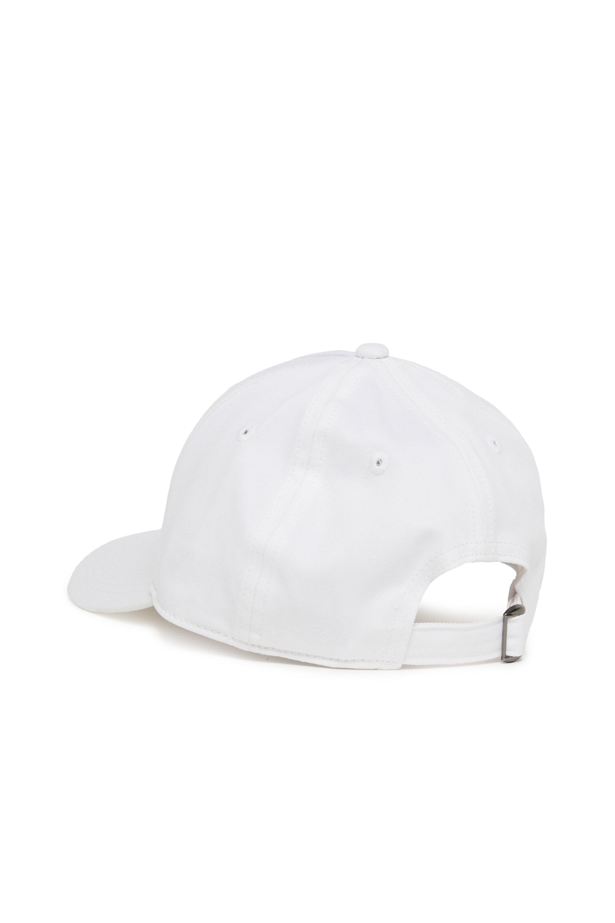 Baseballkappe aus Gabardine mit Markenzeichen