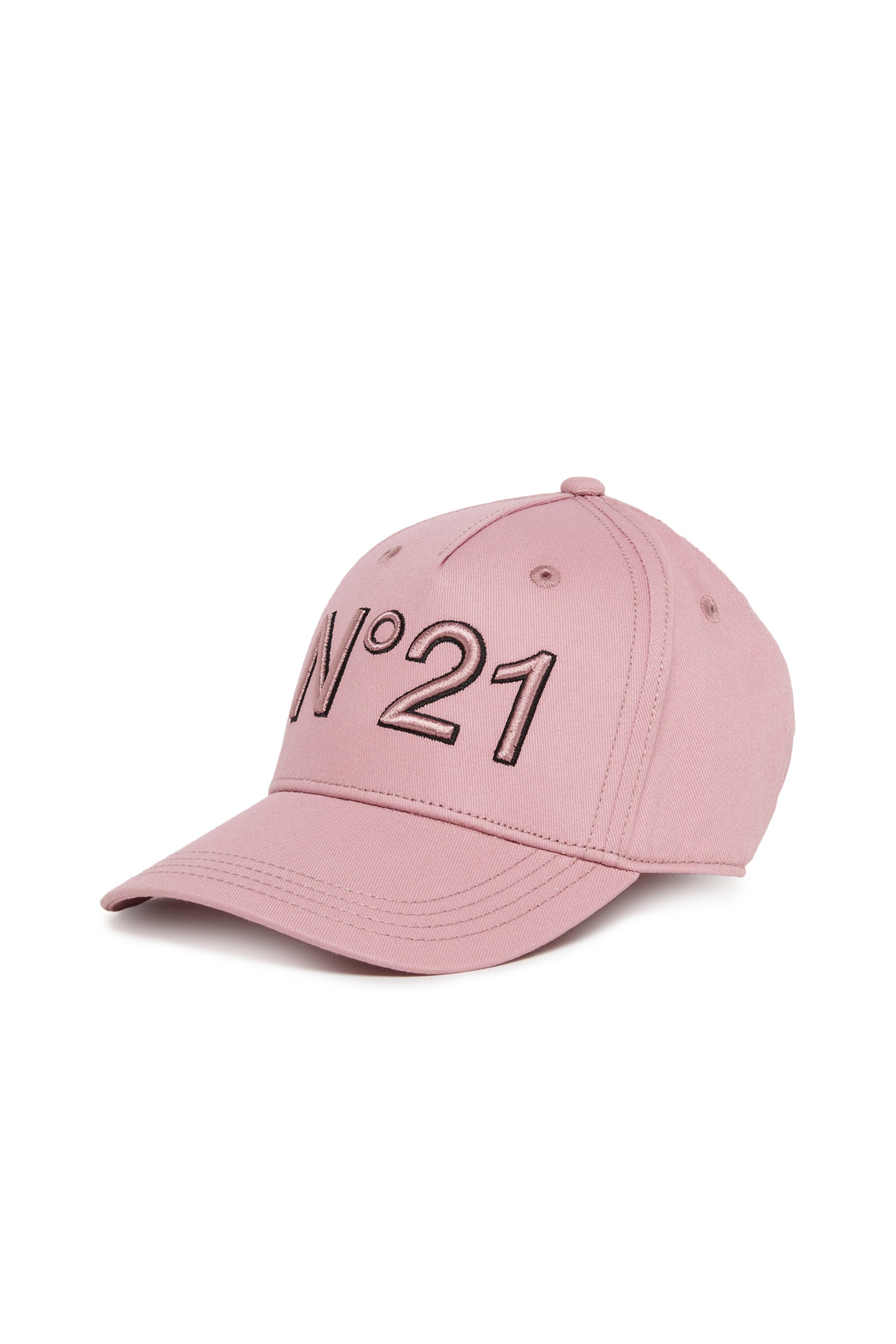 Baseballkappe aus Gabardine mit Markenzeichen