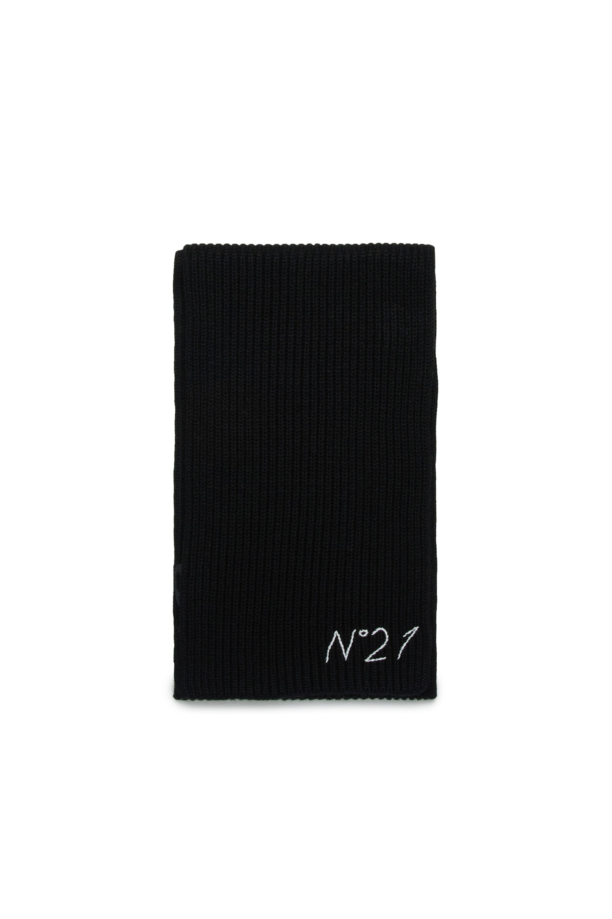 Écharpe en laine avec logo