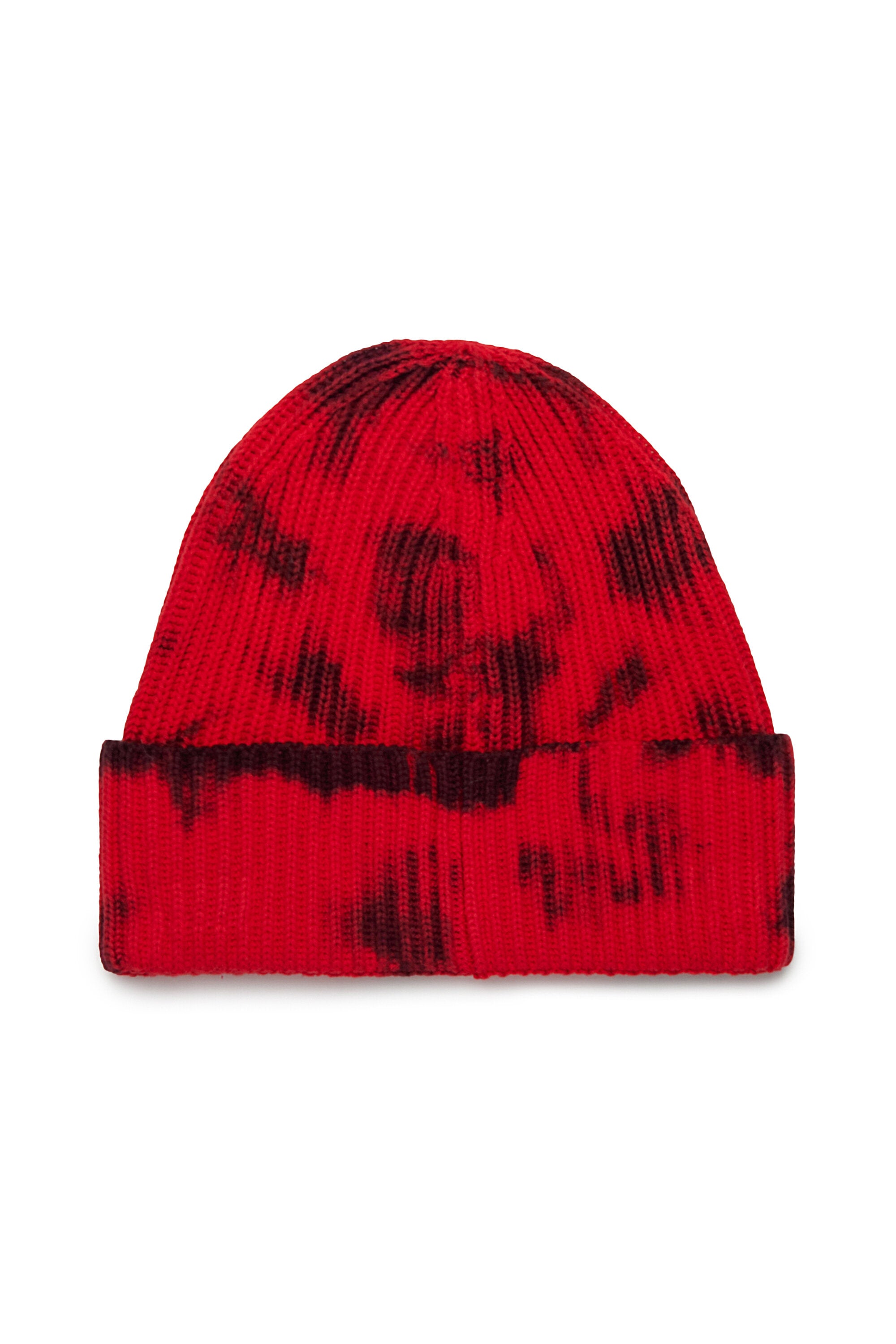 Tie-dye knit beanie