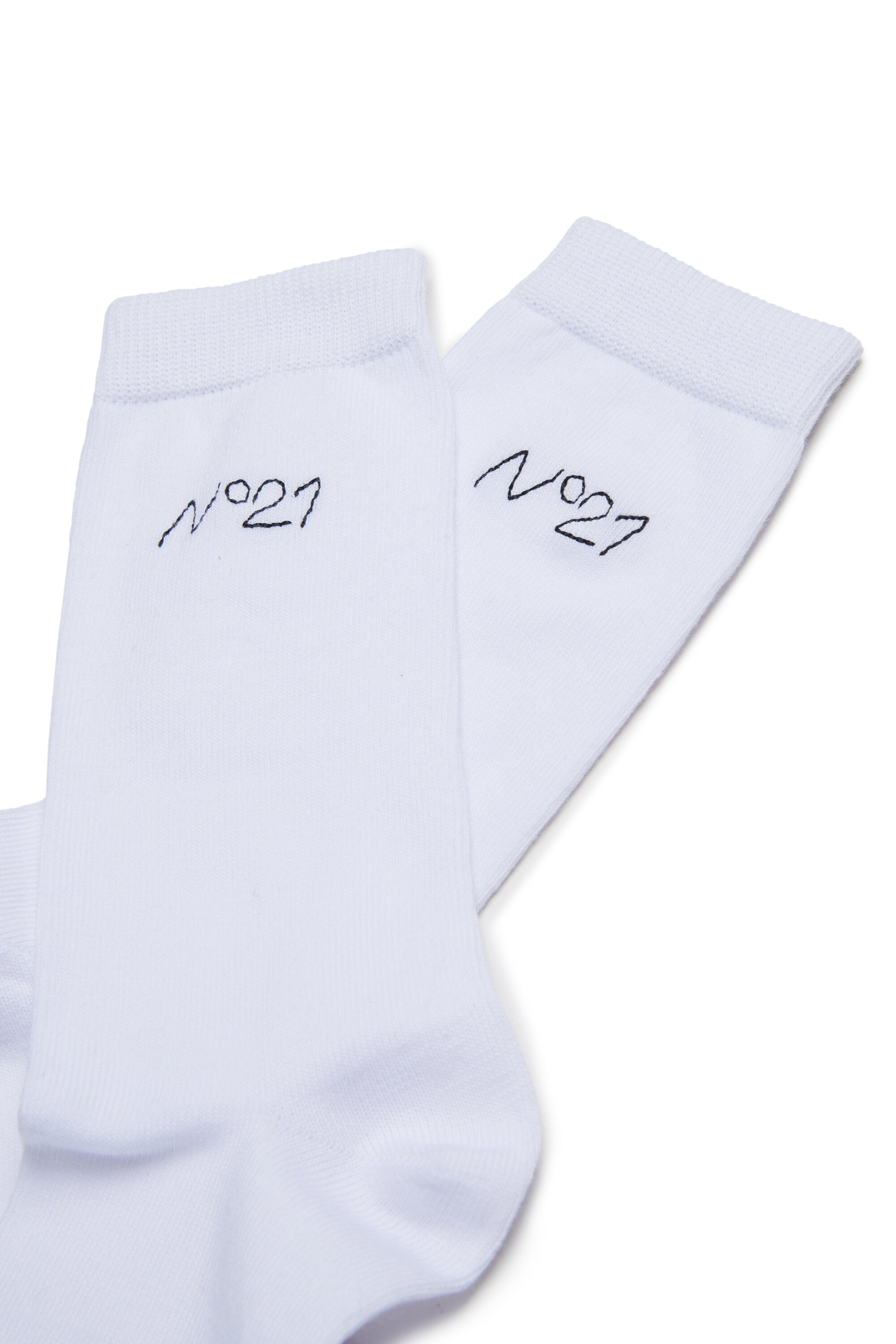 Chaussettes en coton mélangé avec logo