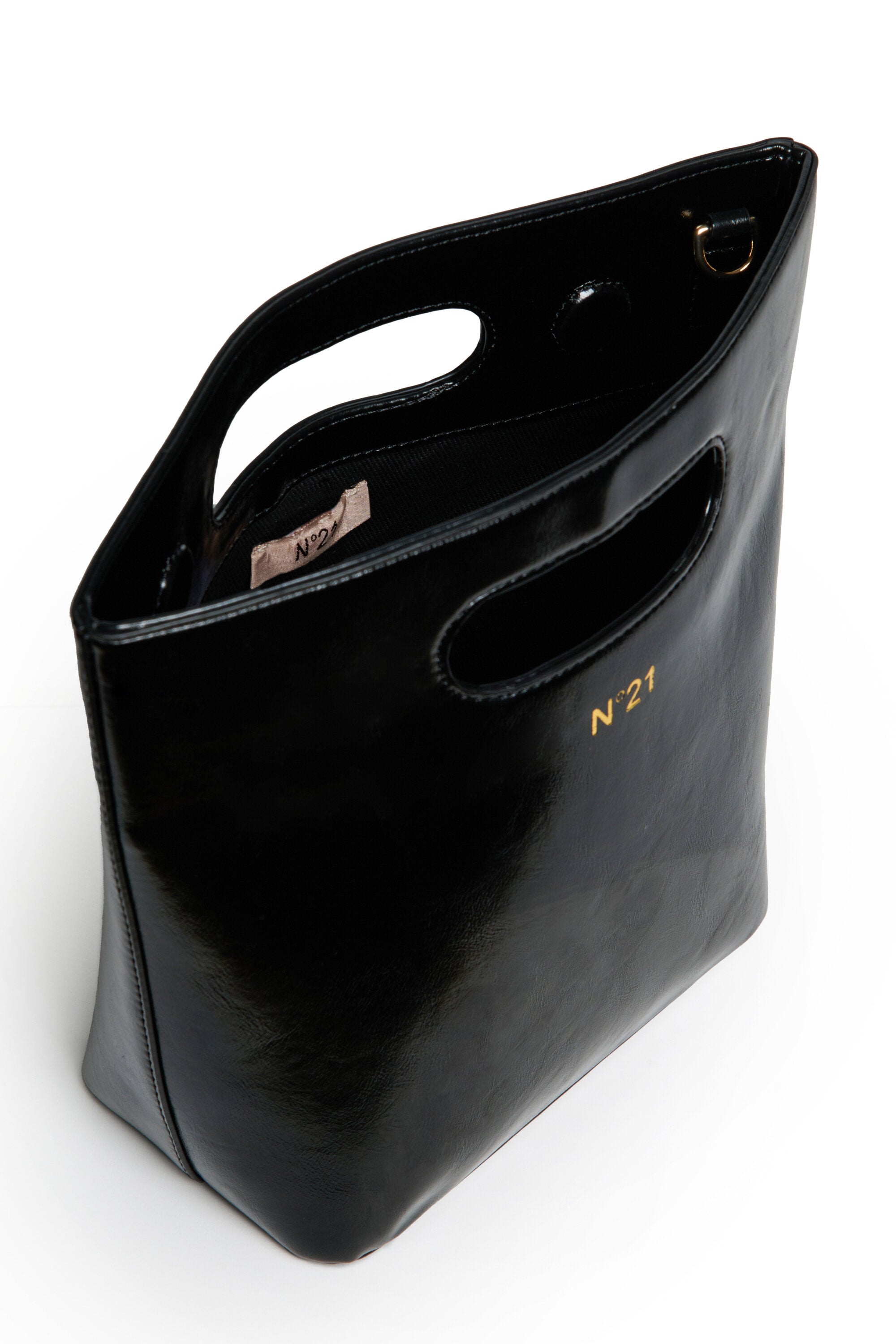 Sac seau en tissu enduit