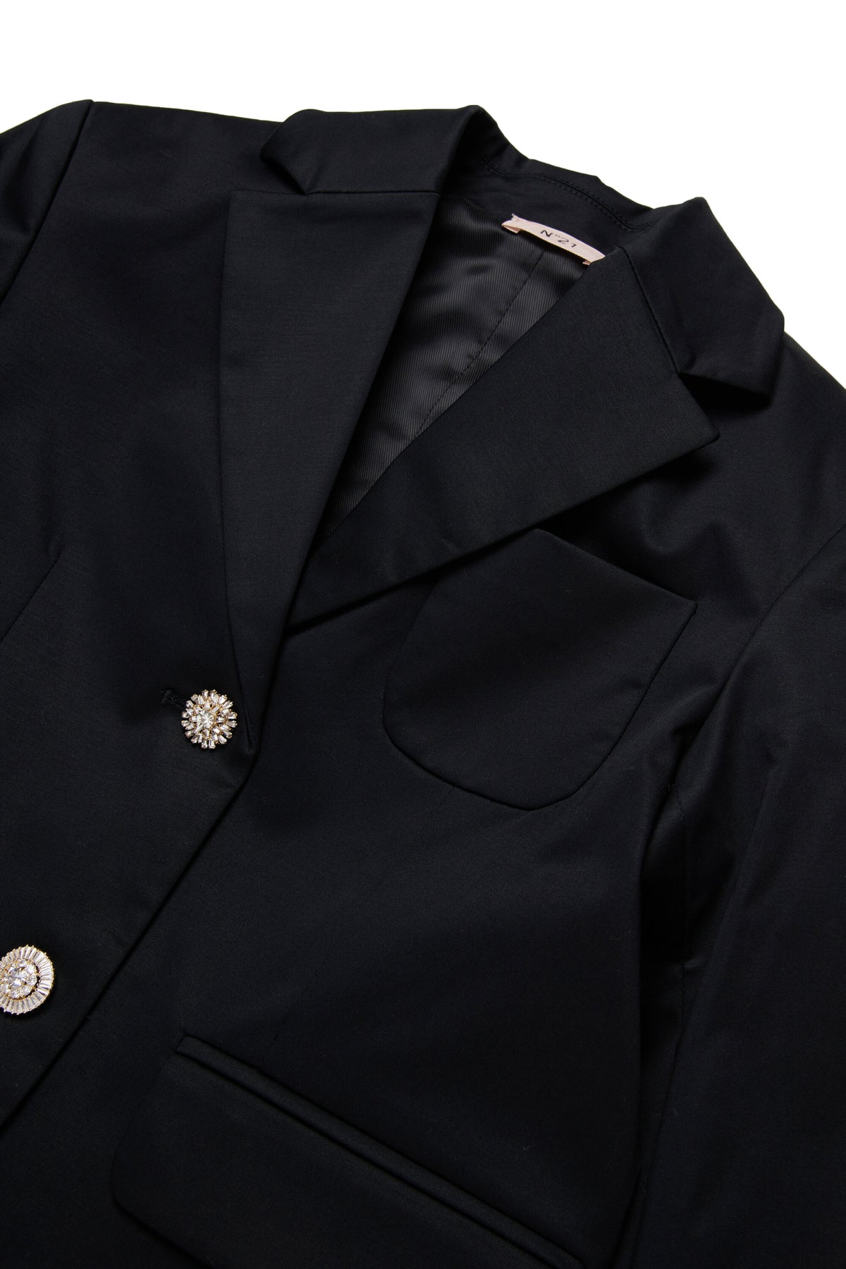 Blazer con detalles joya