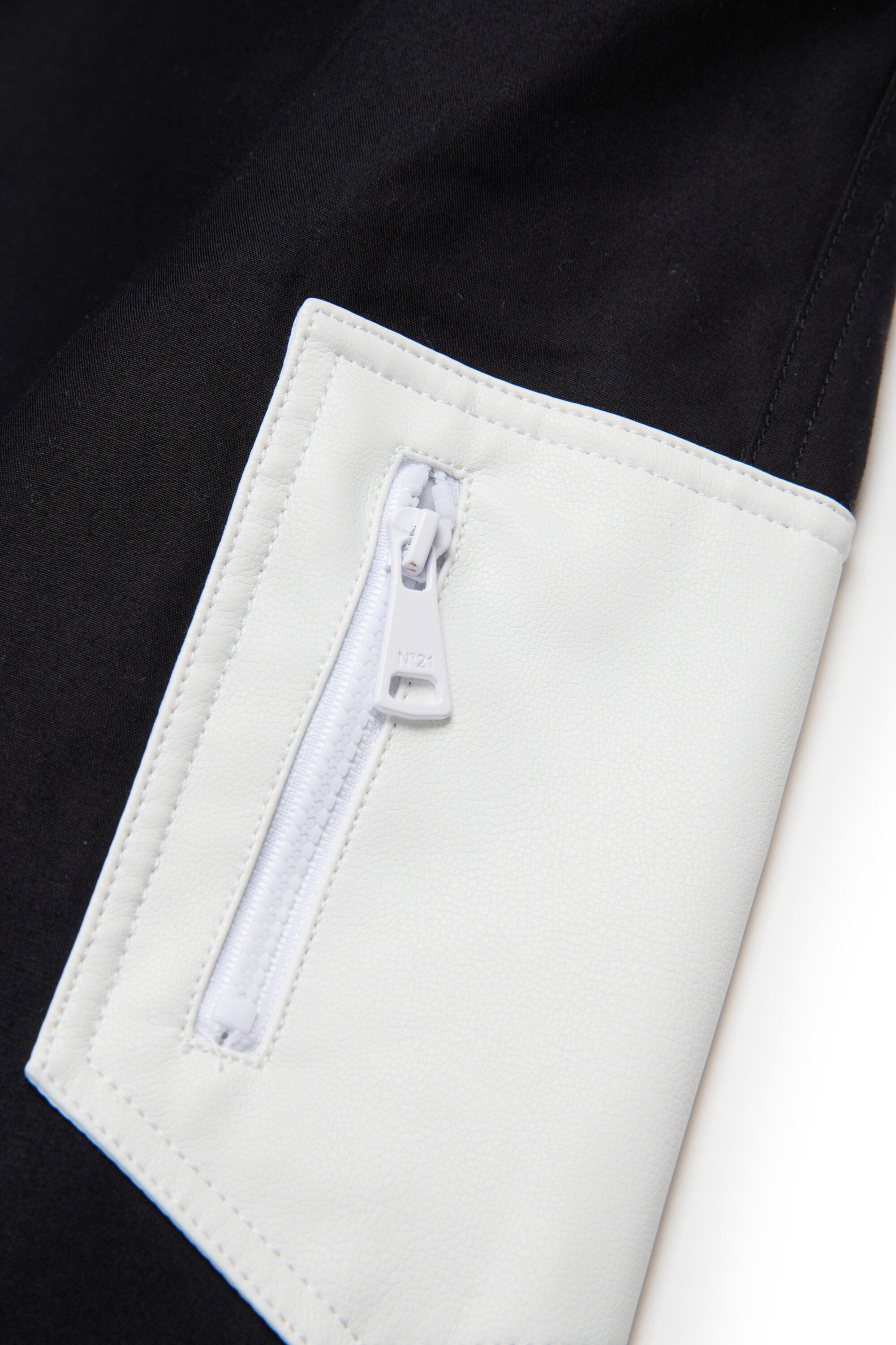 Giacca trench con logo