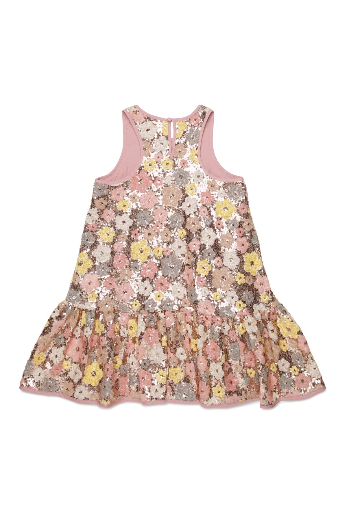 Robe sans manches avec des paillettes