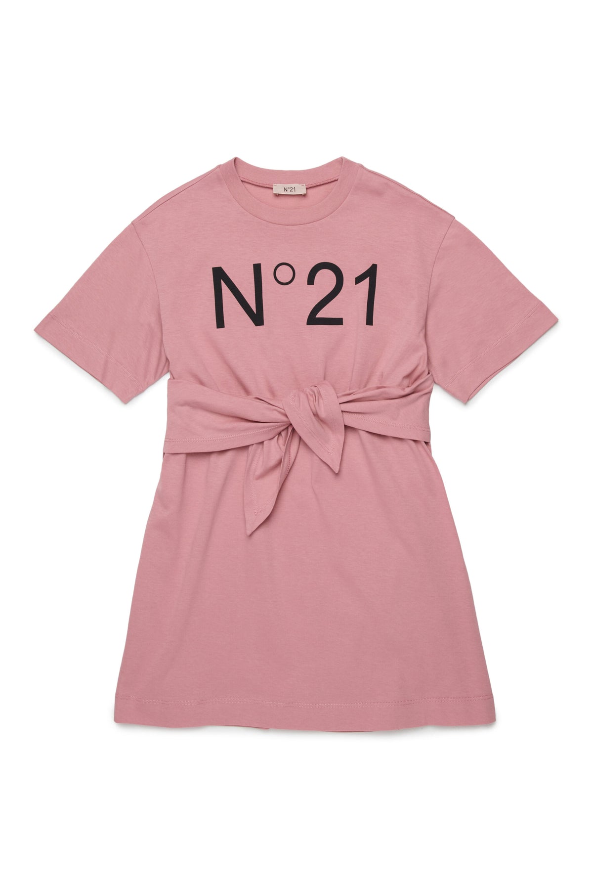 T-Shirt-Kleid mit aufgedrucktem Logo