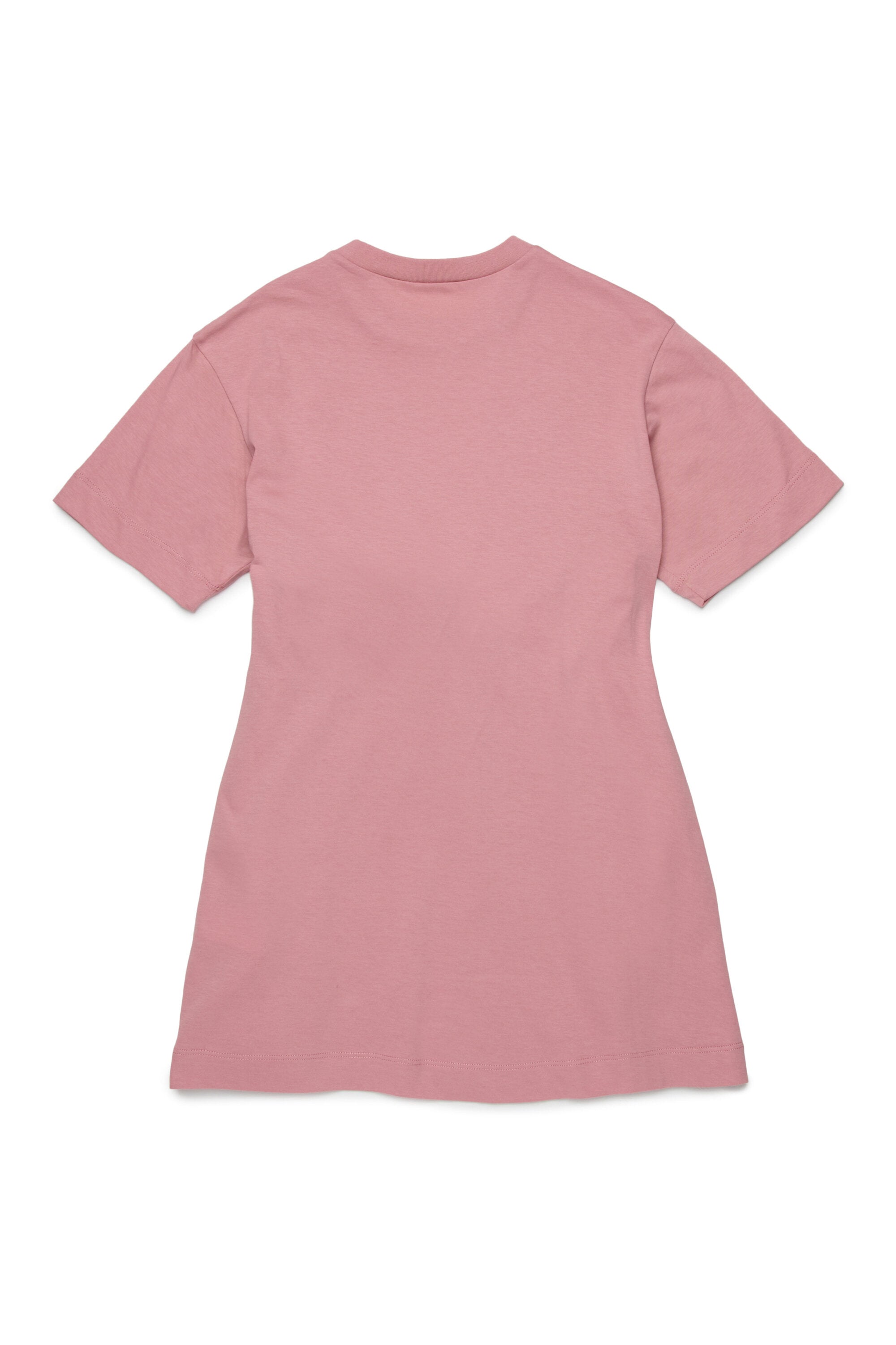 Vestido camiseta con logotipo estampado