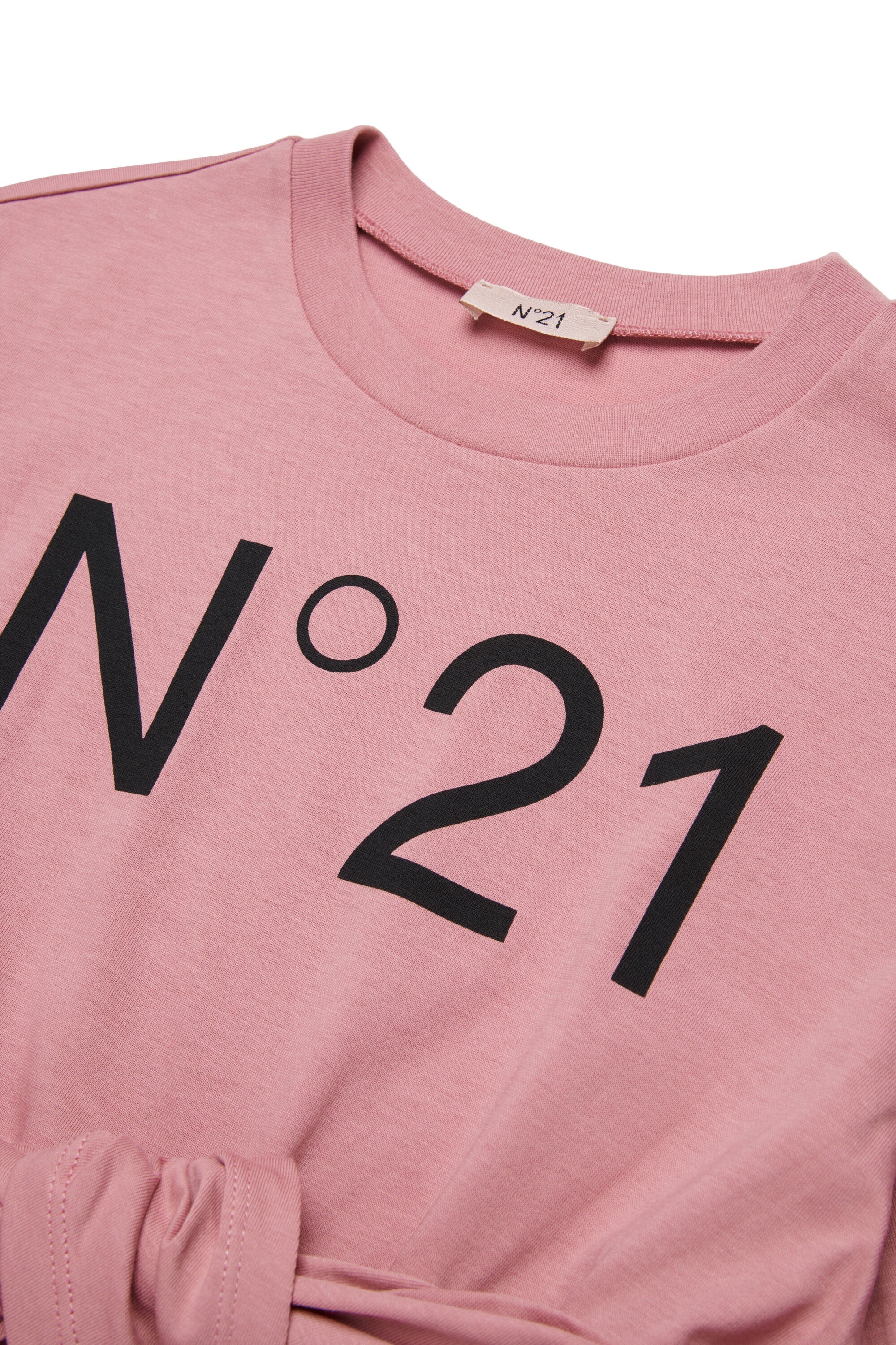 T-Shirt-Kleid mit aufgedrucktem Logo