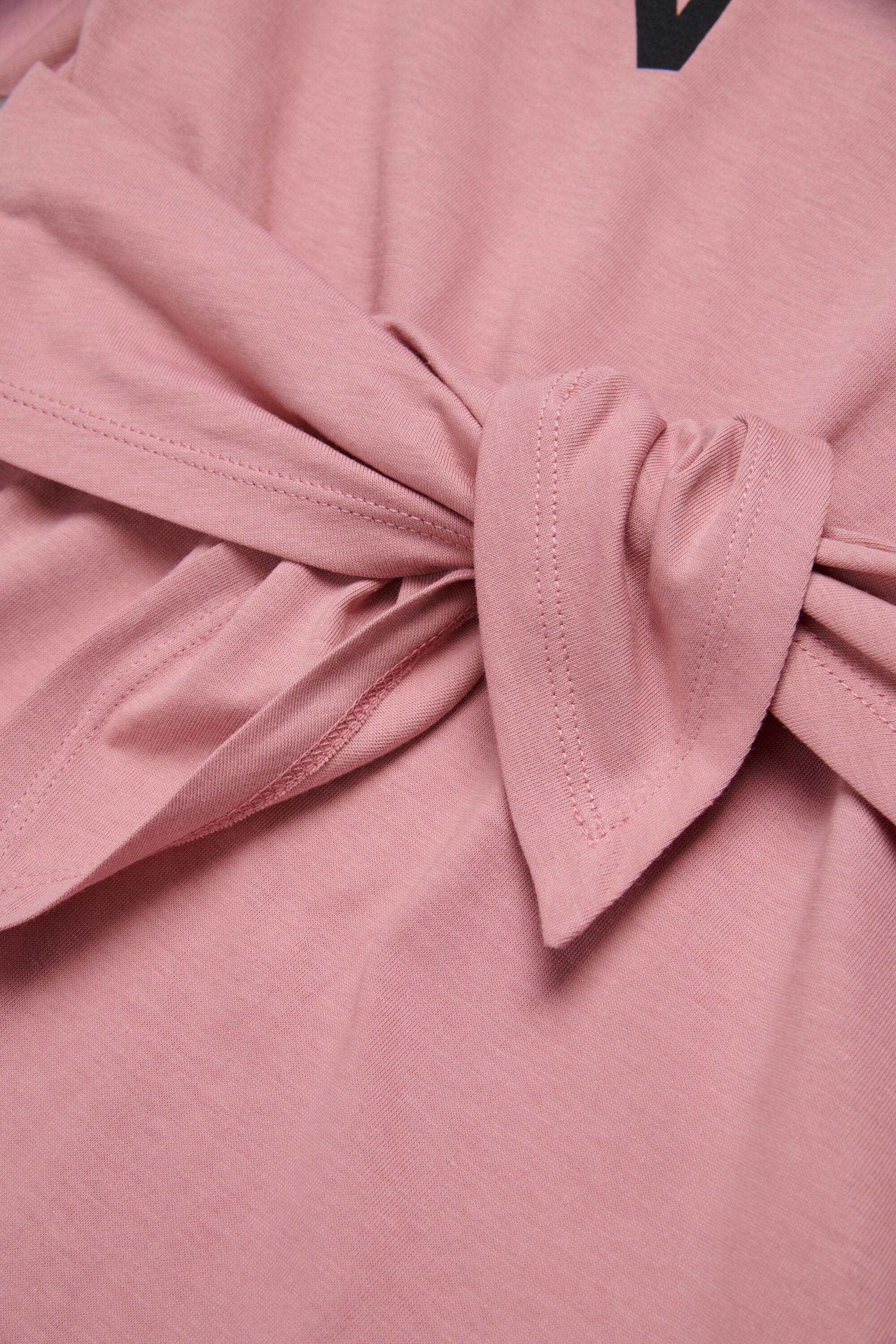 T-Shirt-Kleid mit aufgedrucktem Logo