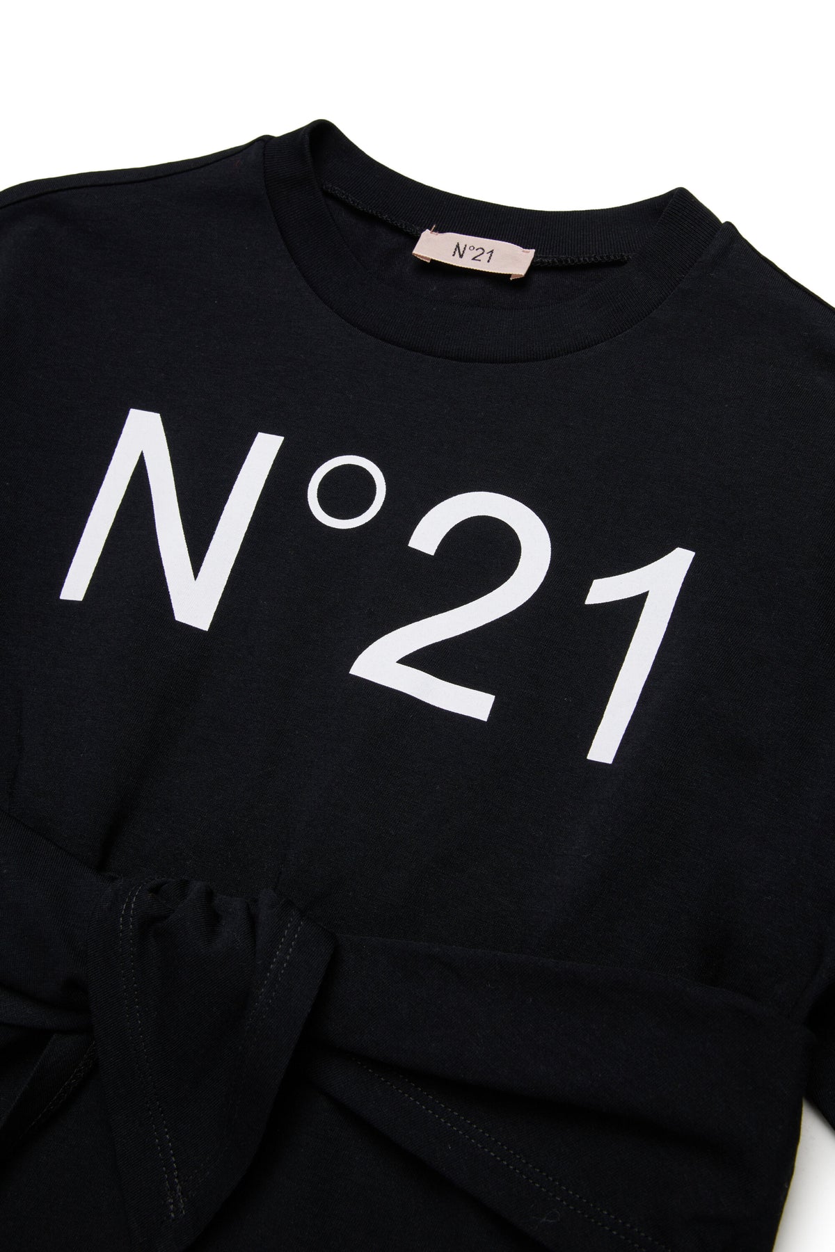 Robe t-shirt avec logo imprimé