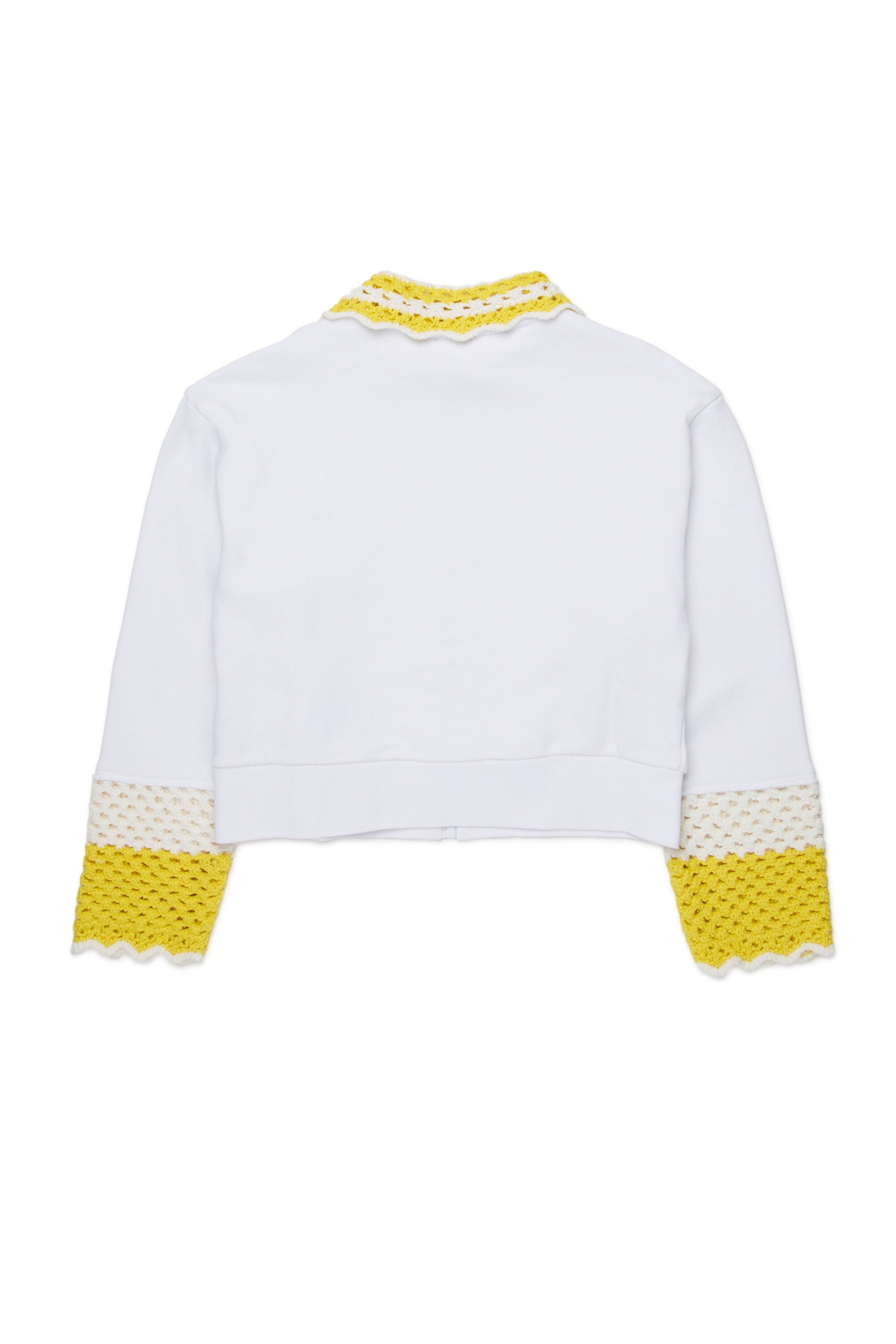 Felpa full zip con logo