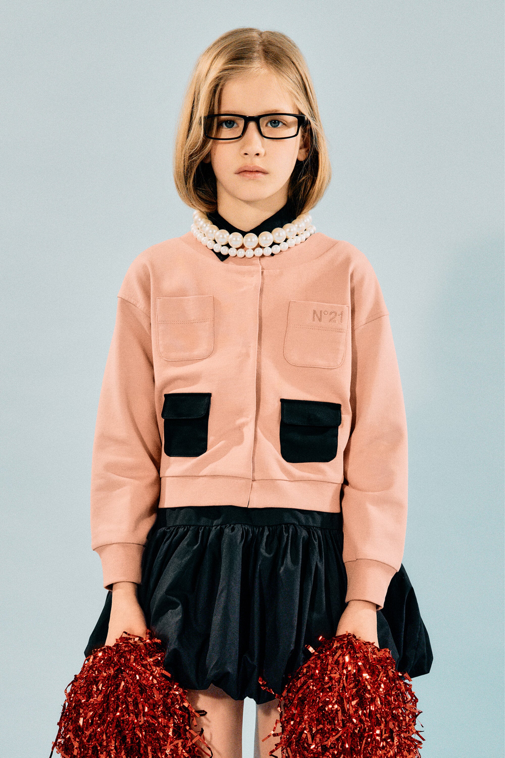 Felpa girocollo con logo