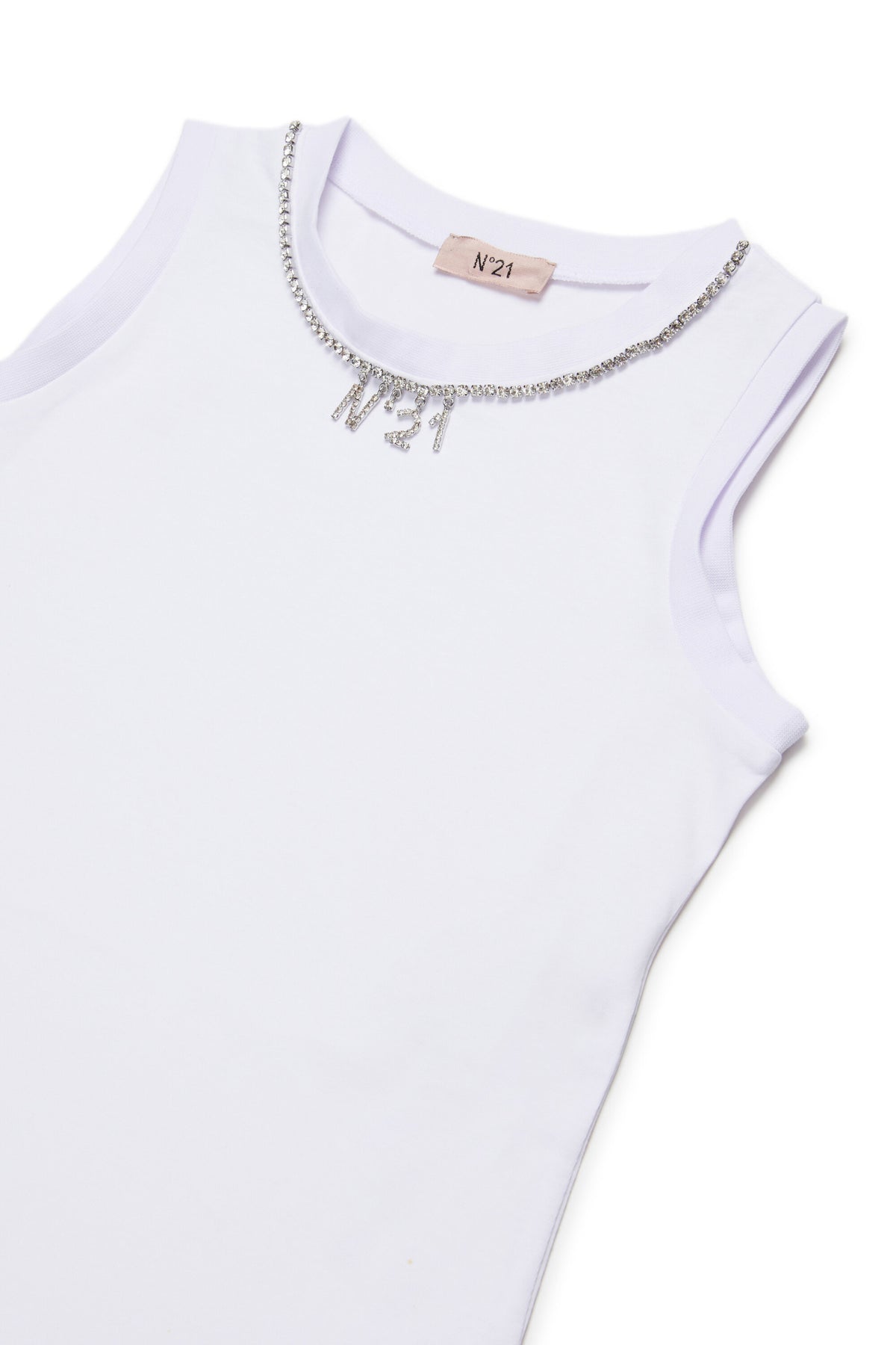 T-shirt senza maniche con logo