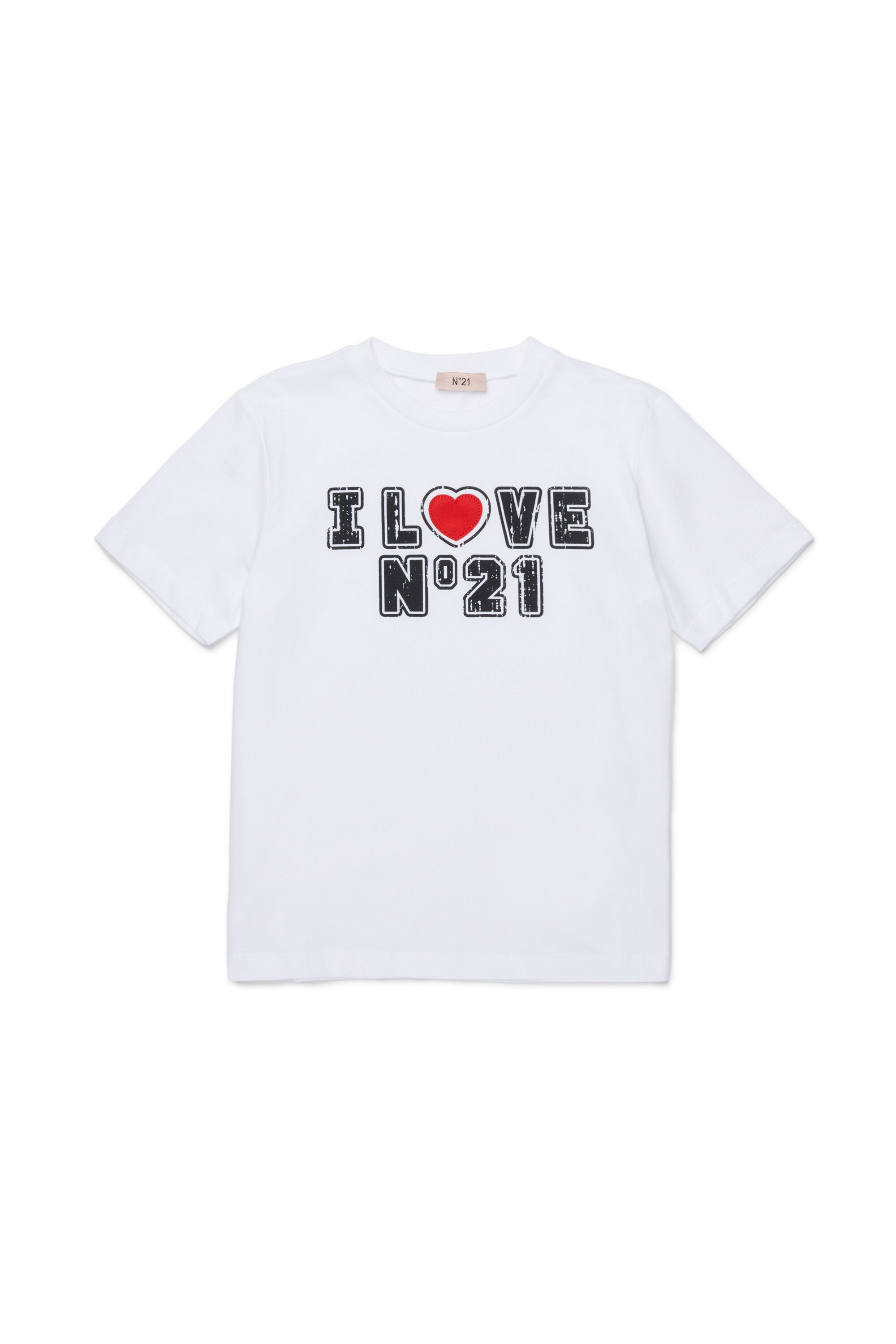 T-shirt con logo sul petto