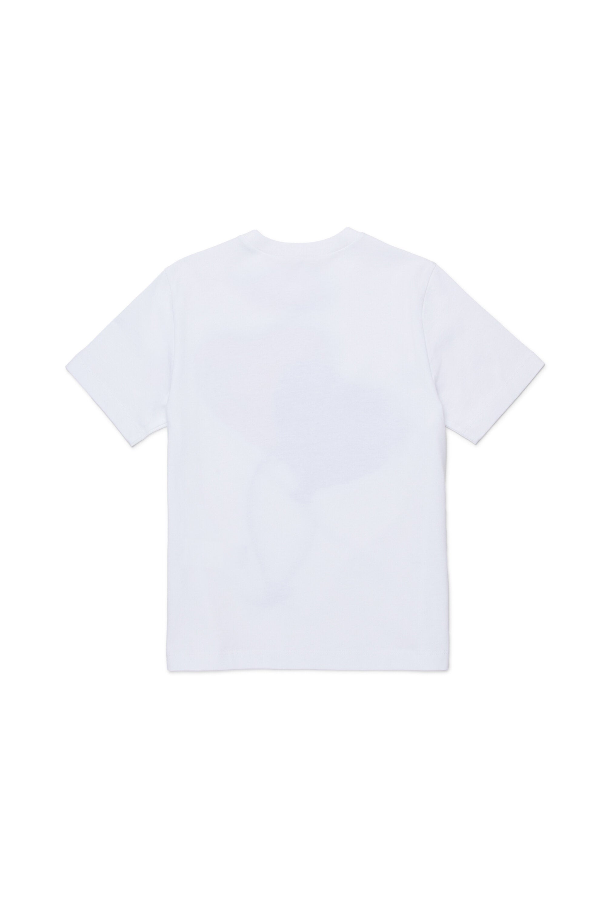 T-shirt con stampa palloncini cuore