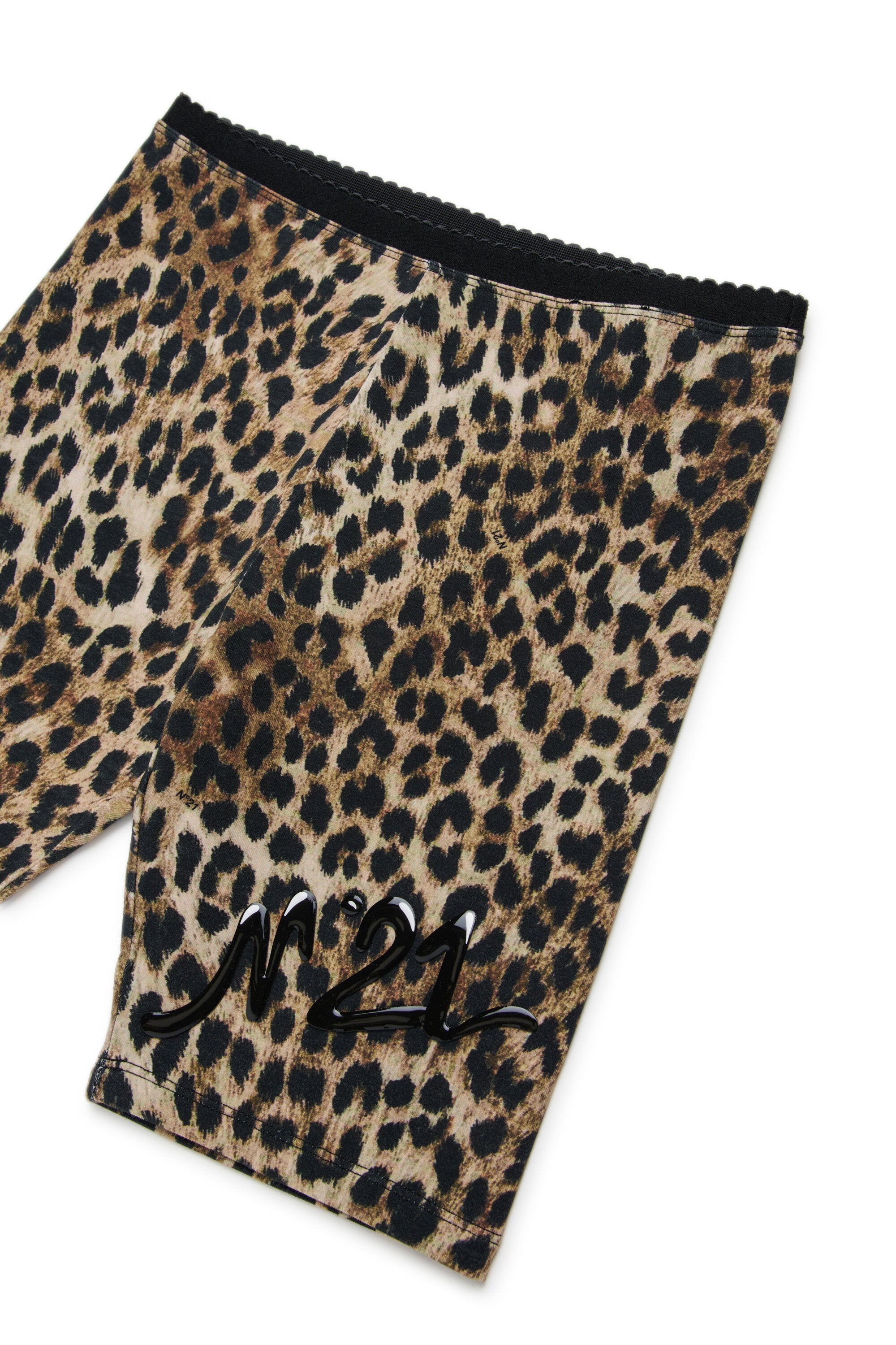 Biker-Shorts mit Logo