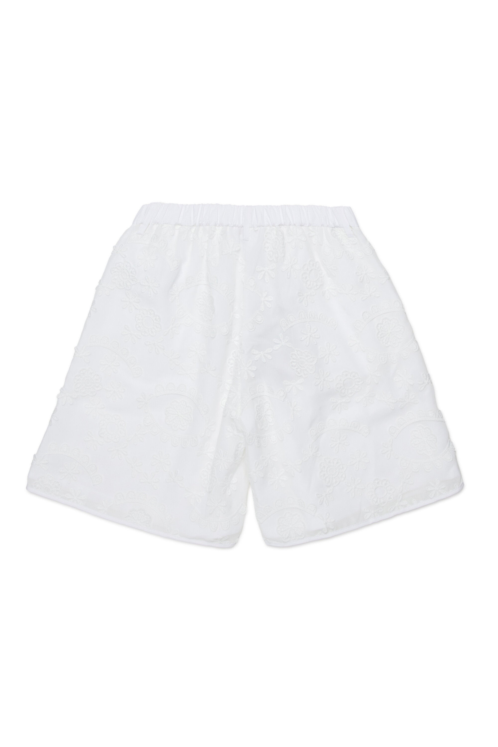 Shorts ricamati con logo