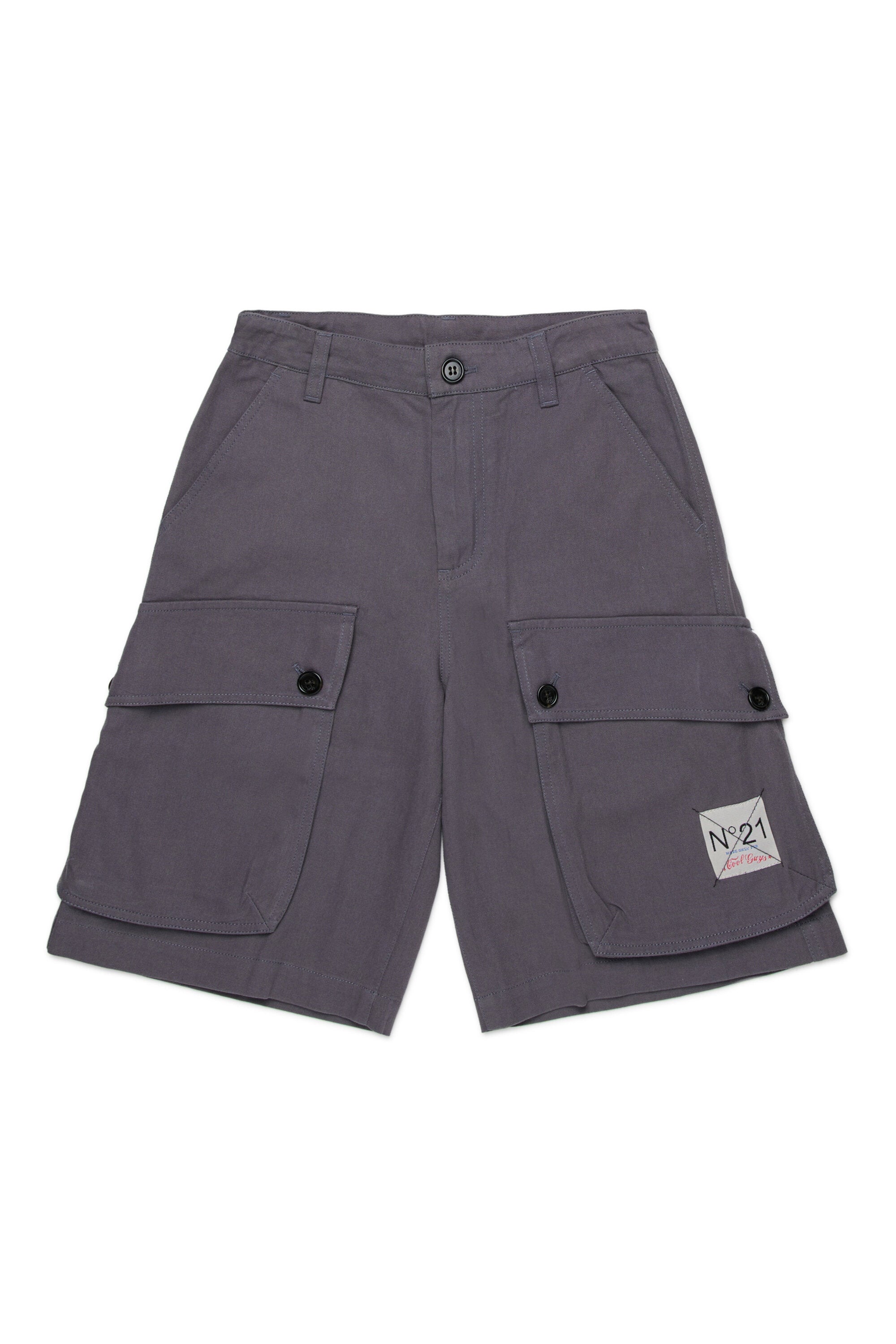 Shorts cargo con logo