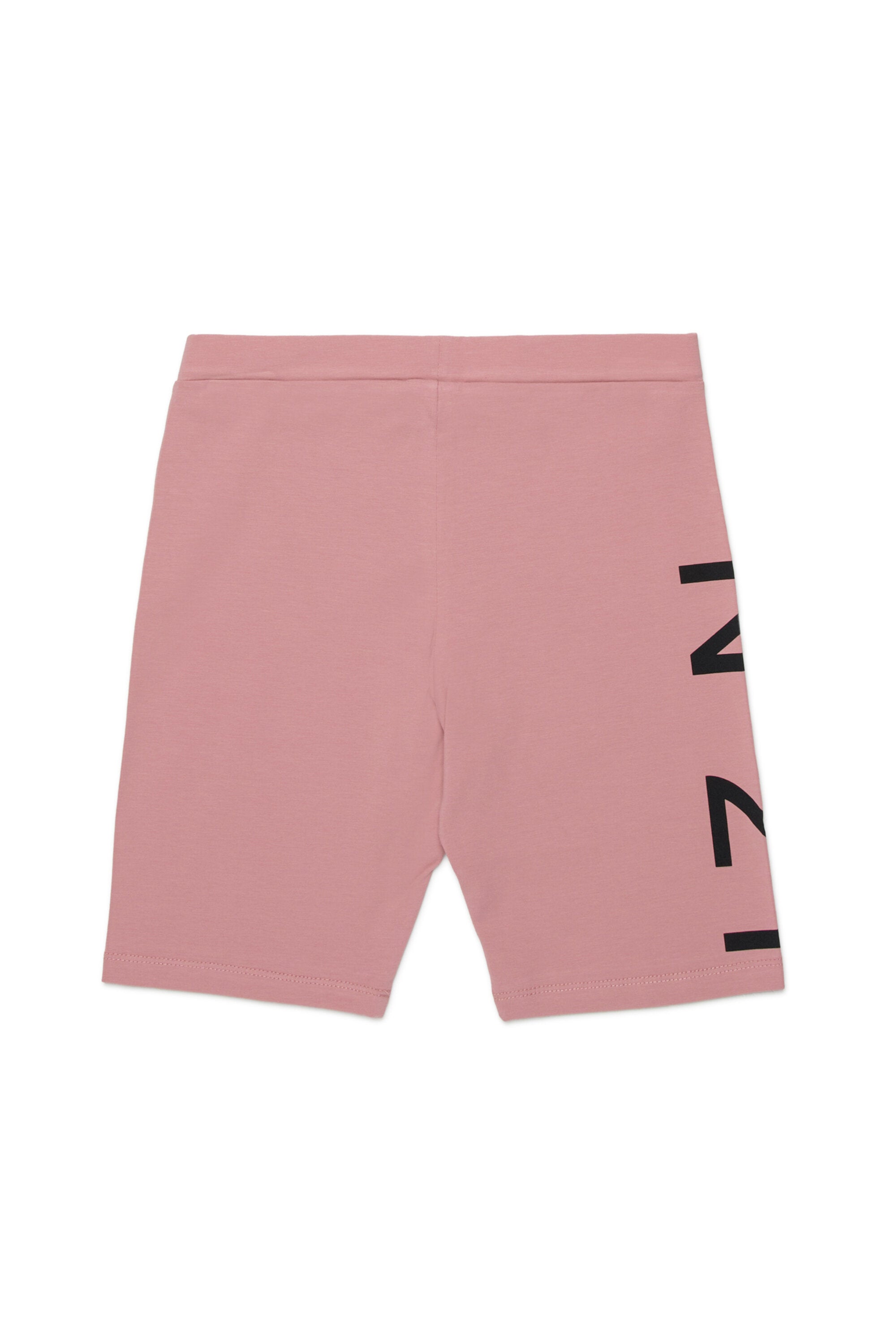 Biker-Shorts mit Logo