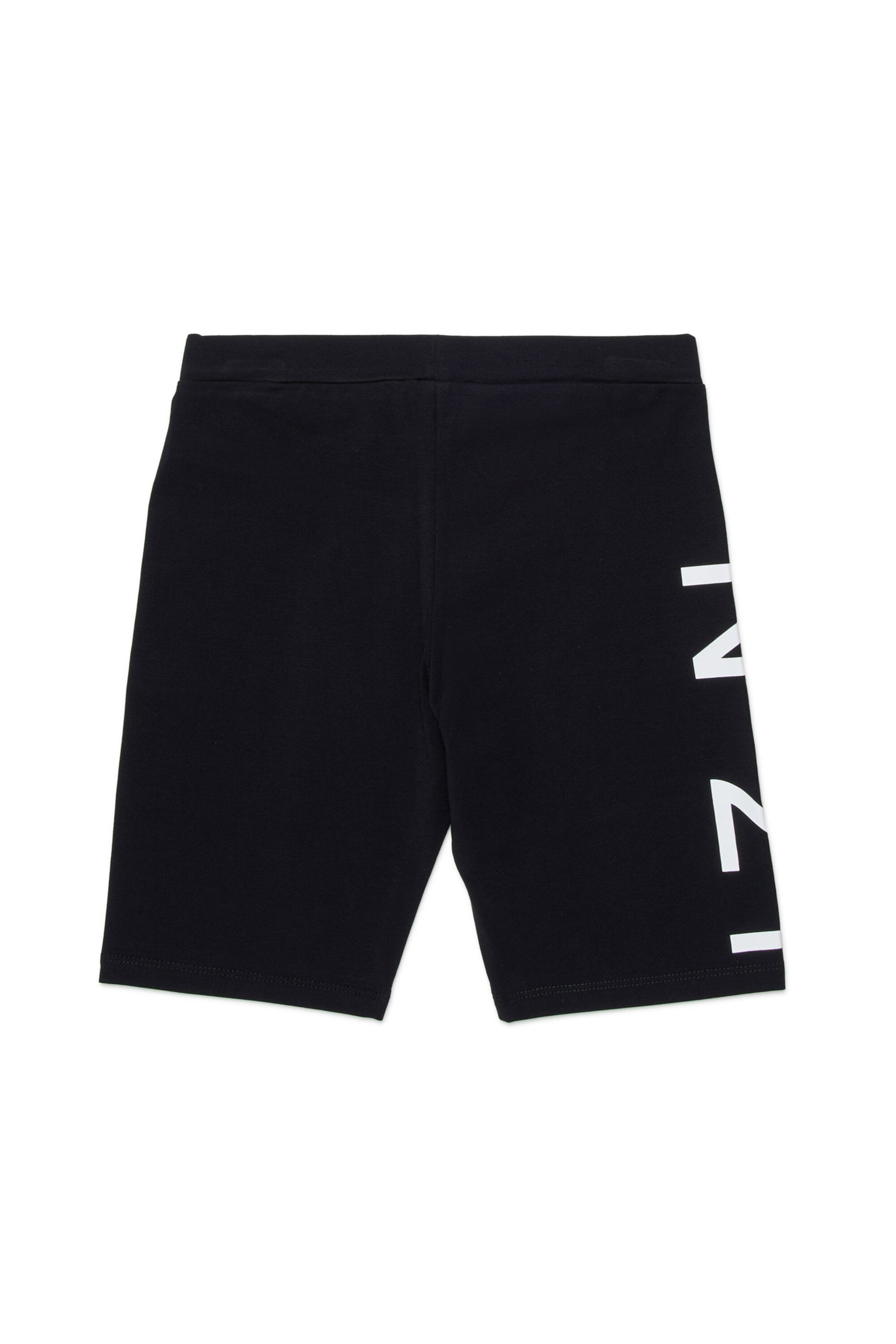 Shorts biker con logo