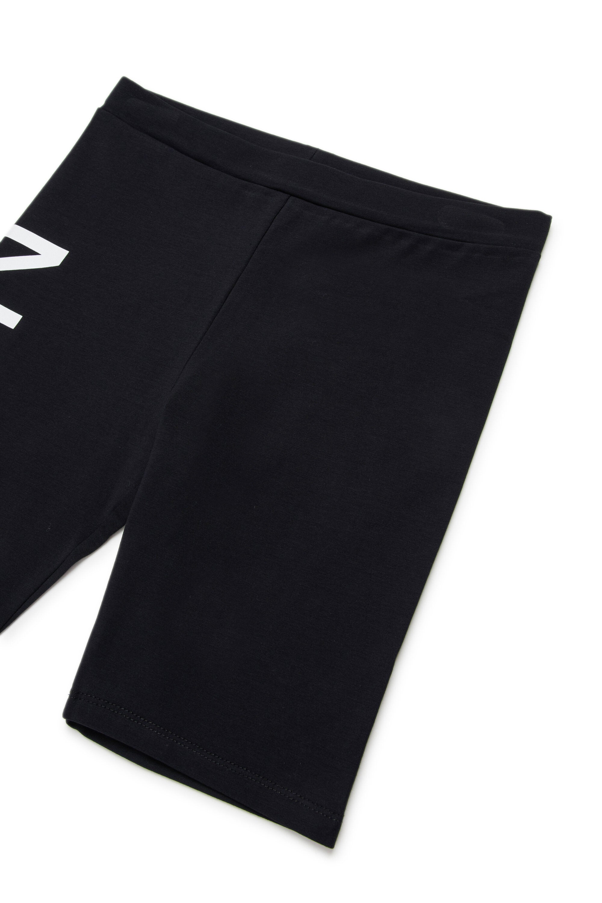 Biker-Shorts mit Logo