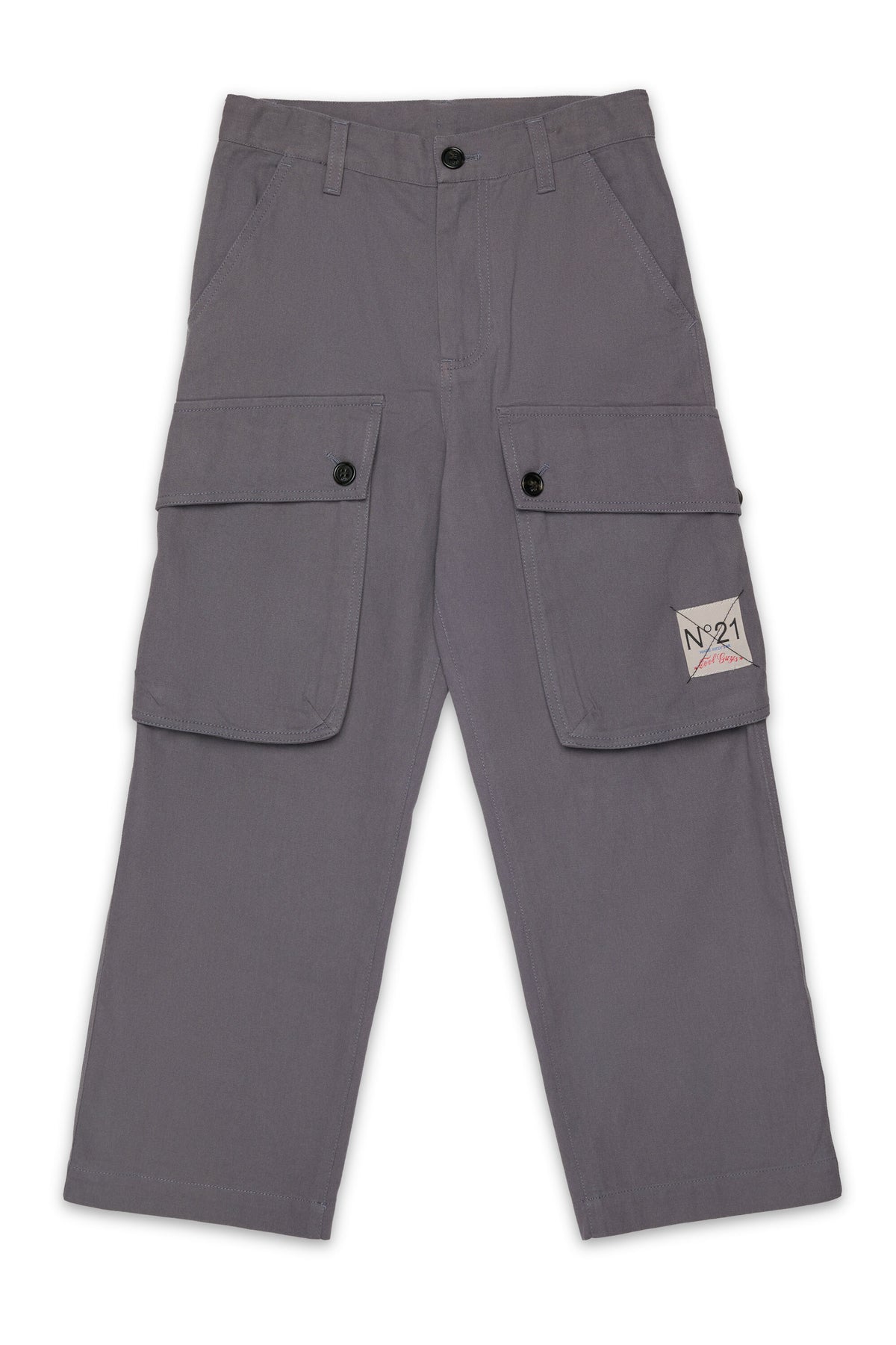 Pantaloni cargo con logo