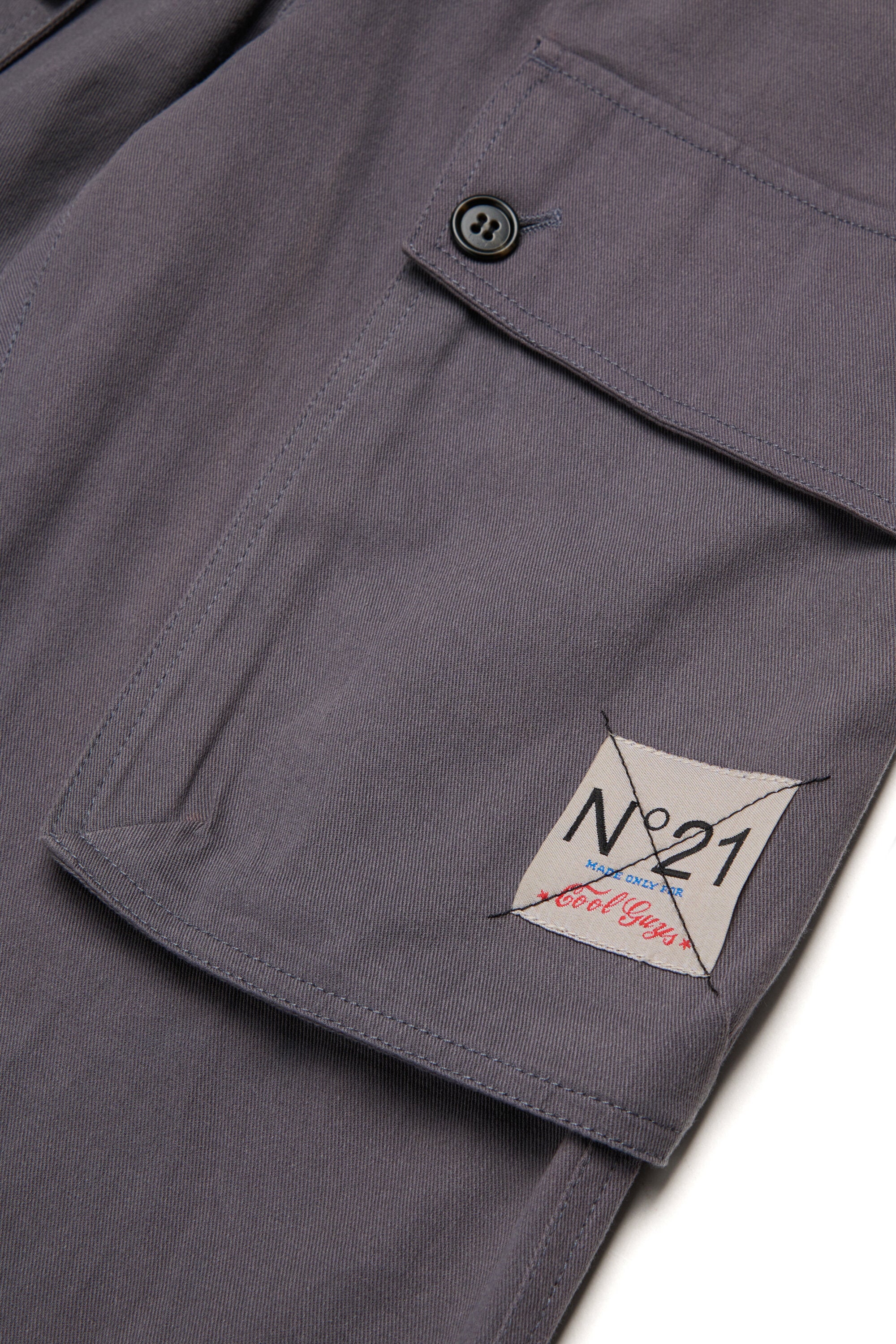 Pantaloni cargo con logo