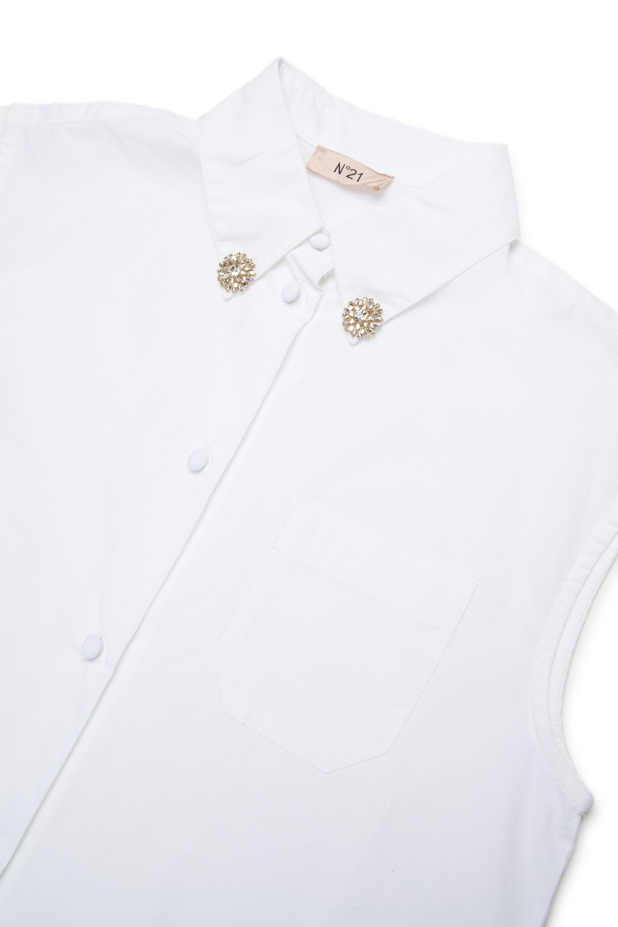 Camisa sin mangas con logo