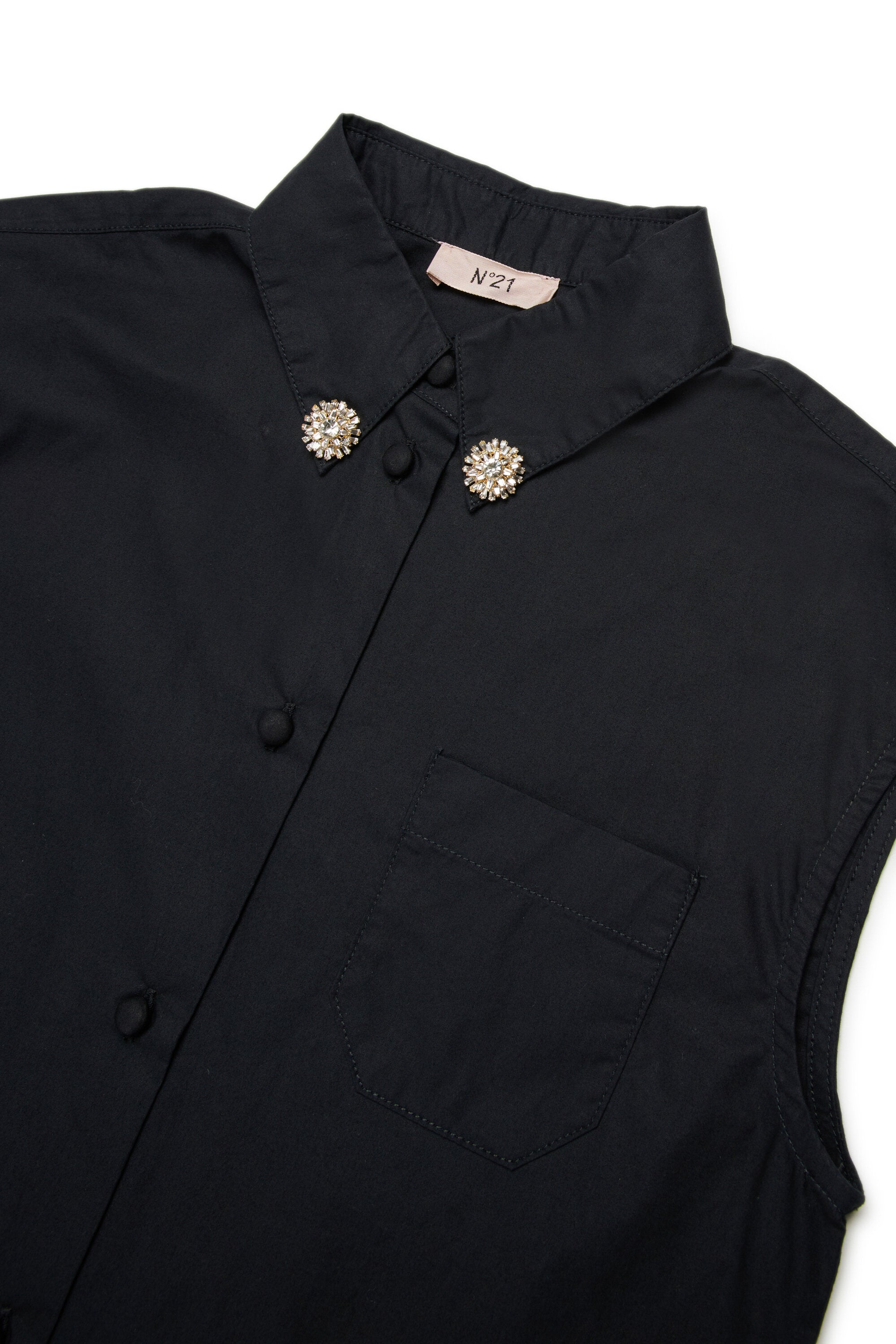 Camisa sin mangas con logo