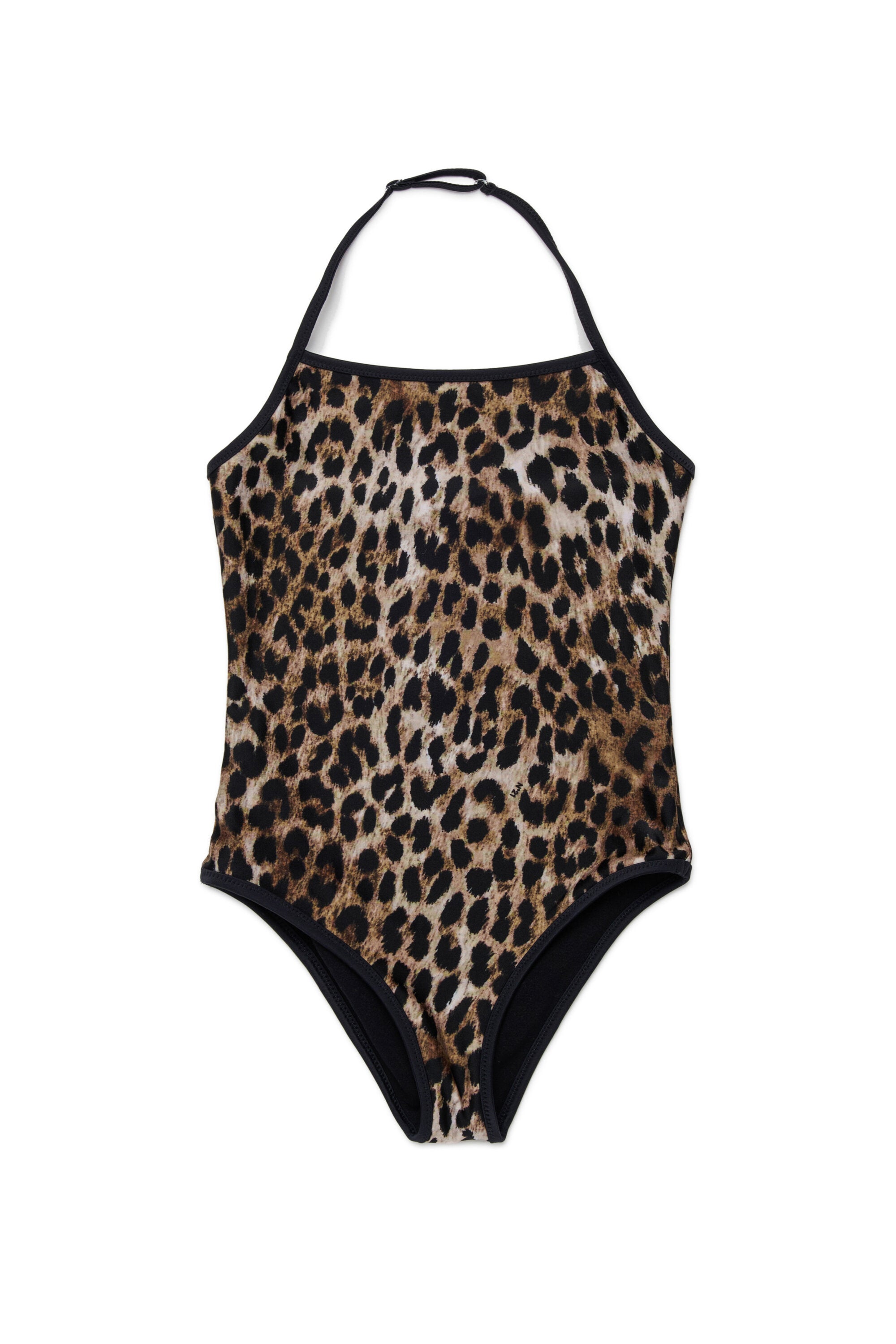 Einteiliger Badeanzug mit Animal-Print