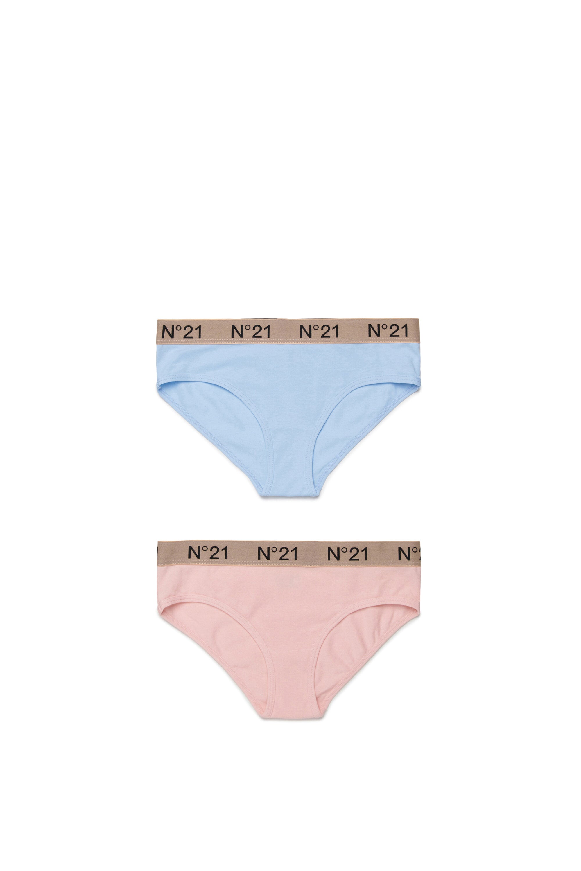 Slip avec logo à taille élastiquée
