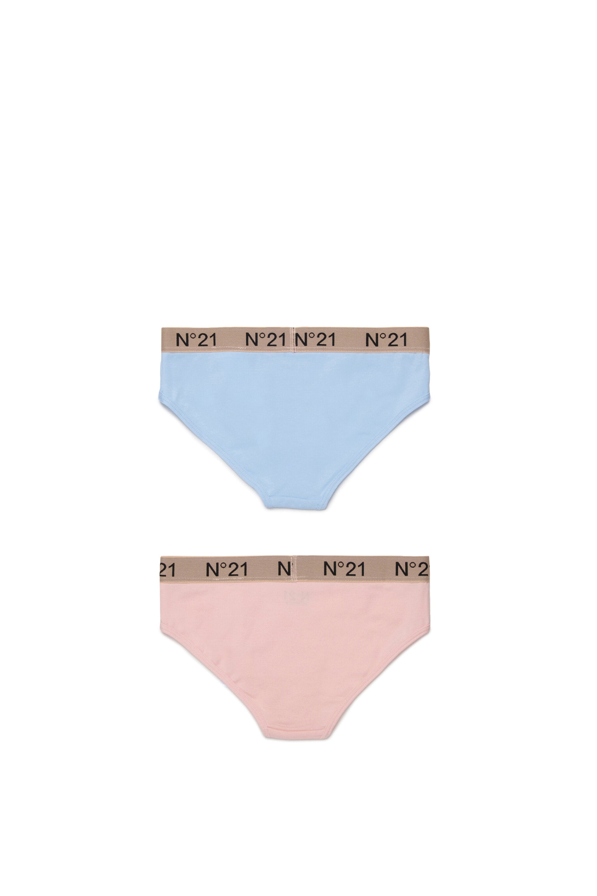 Slip avec logo à taille élastiquée