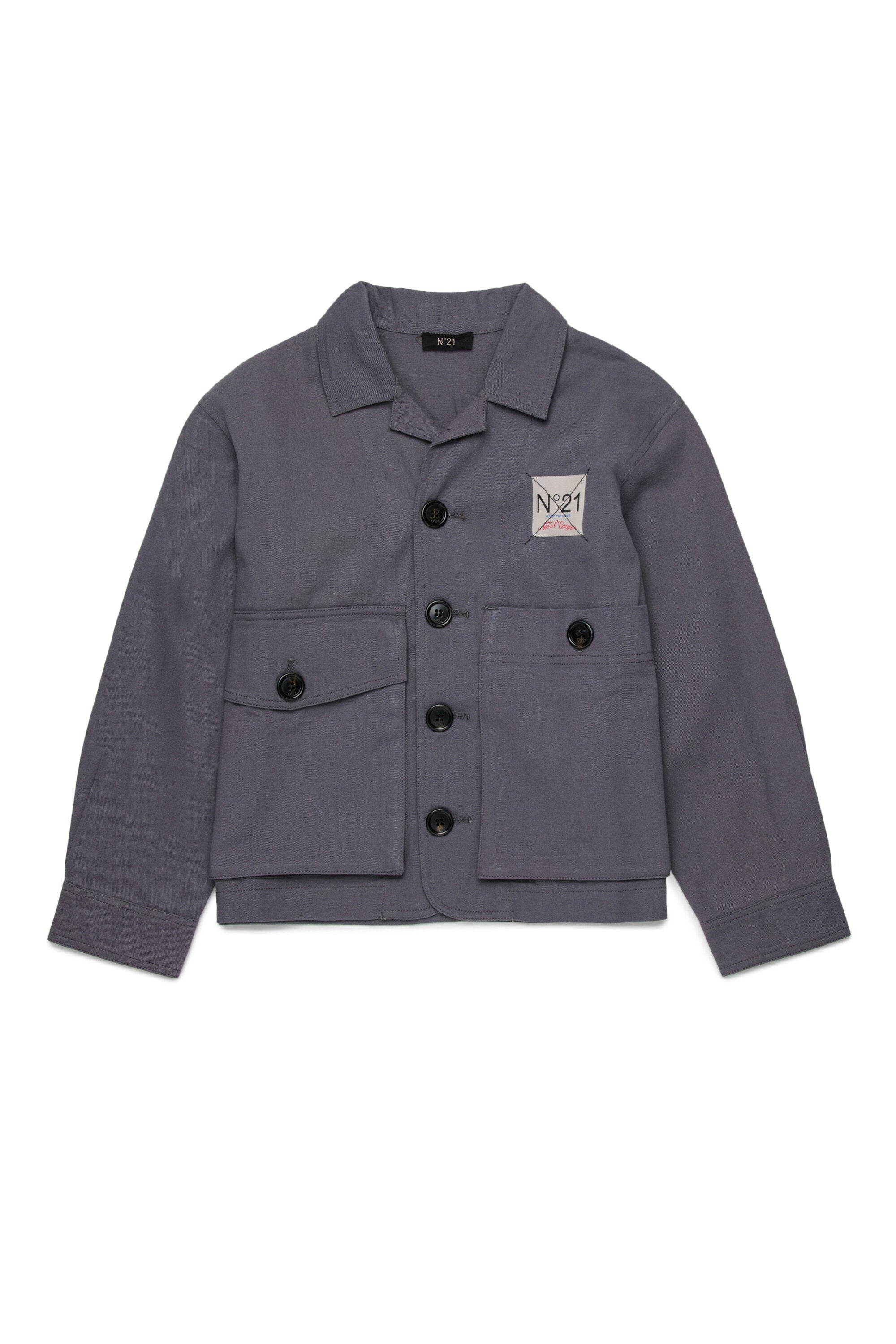 Giacca workwear con logo stampato