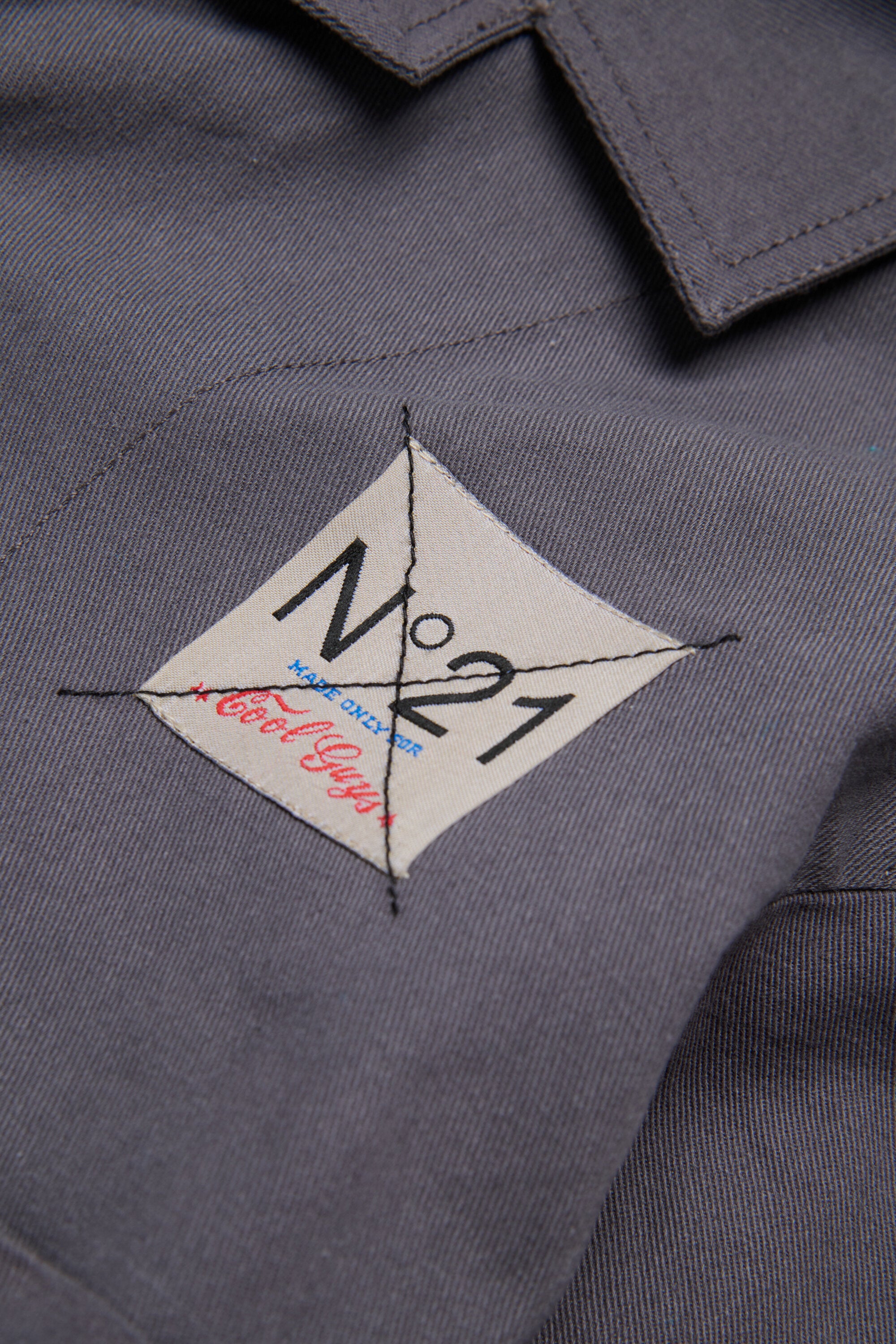 Workwear-Jacke mit aufgedrucktem Logo