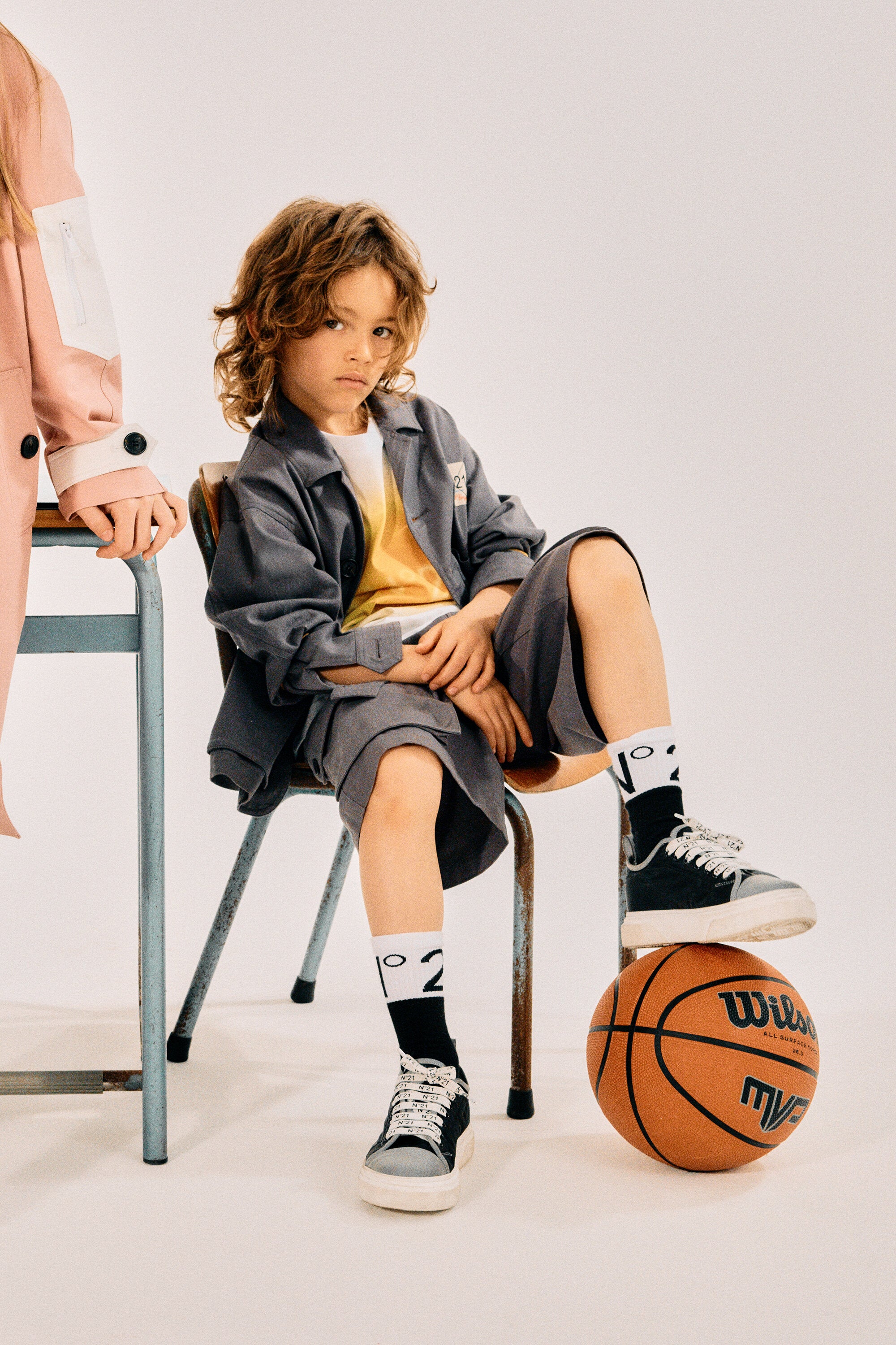 Giacca workwear con logo stampato